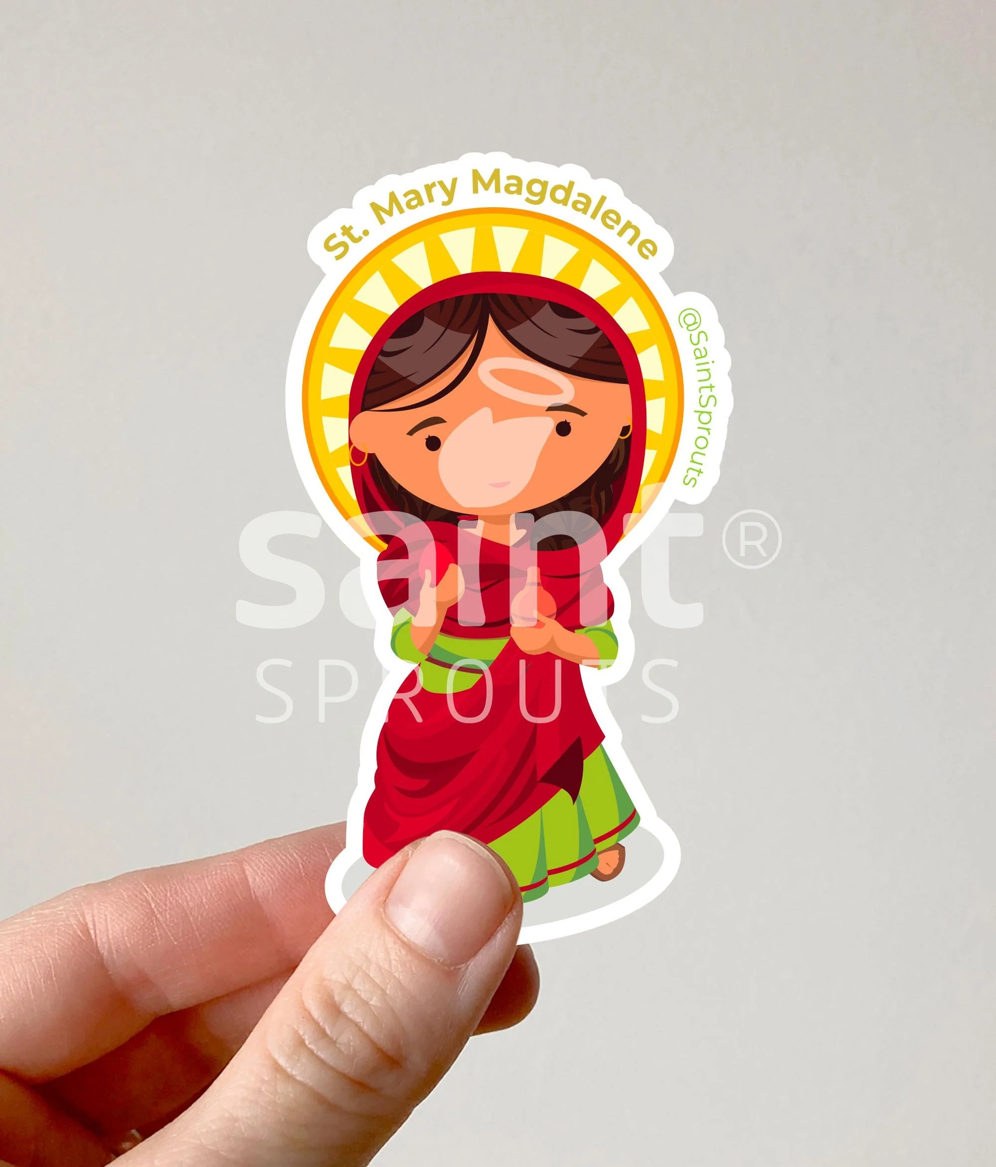 St. Mary Magdalene Catholic Magnet – Apostle of the Apostles - Image 3