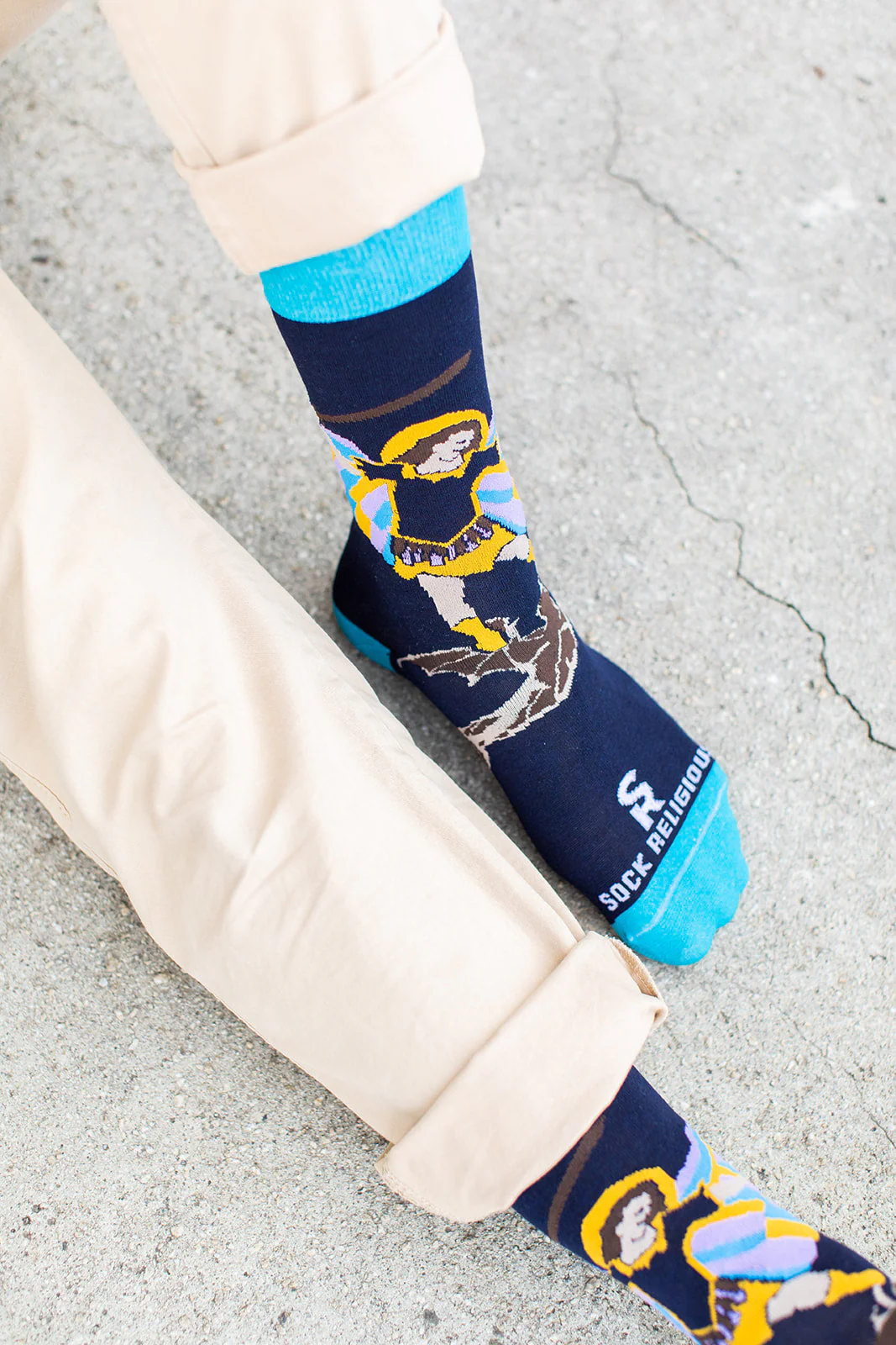 St. Michael Adult Socks - Image 3