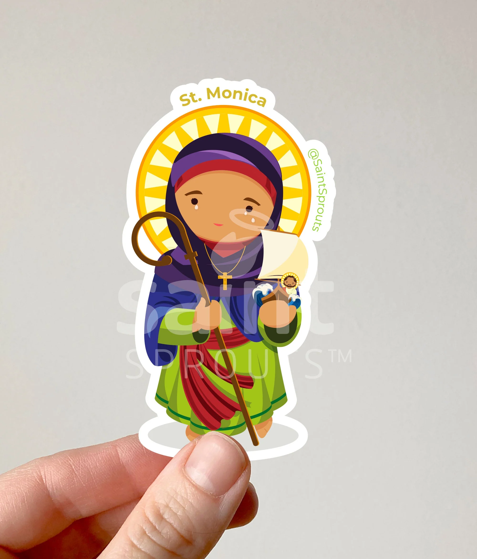 St. Monica Magnet - Image 3