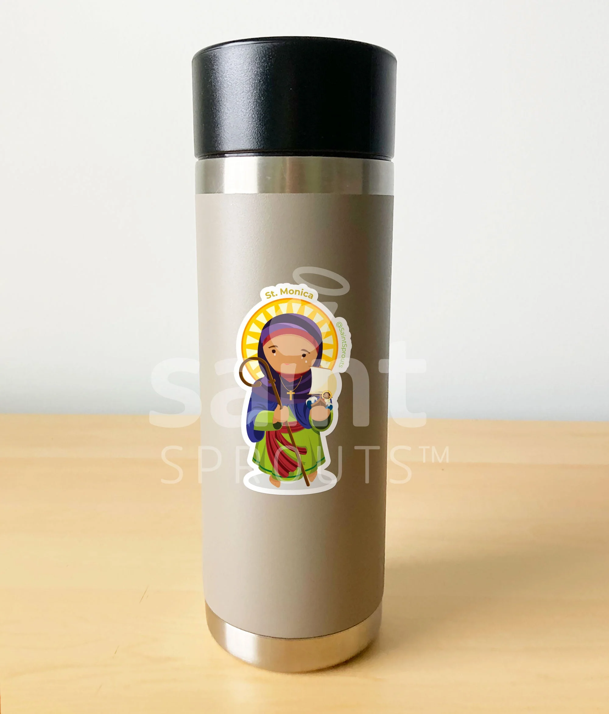 St. Monica Sticker - Image 3