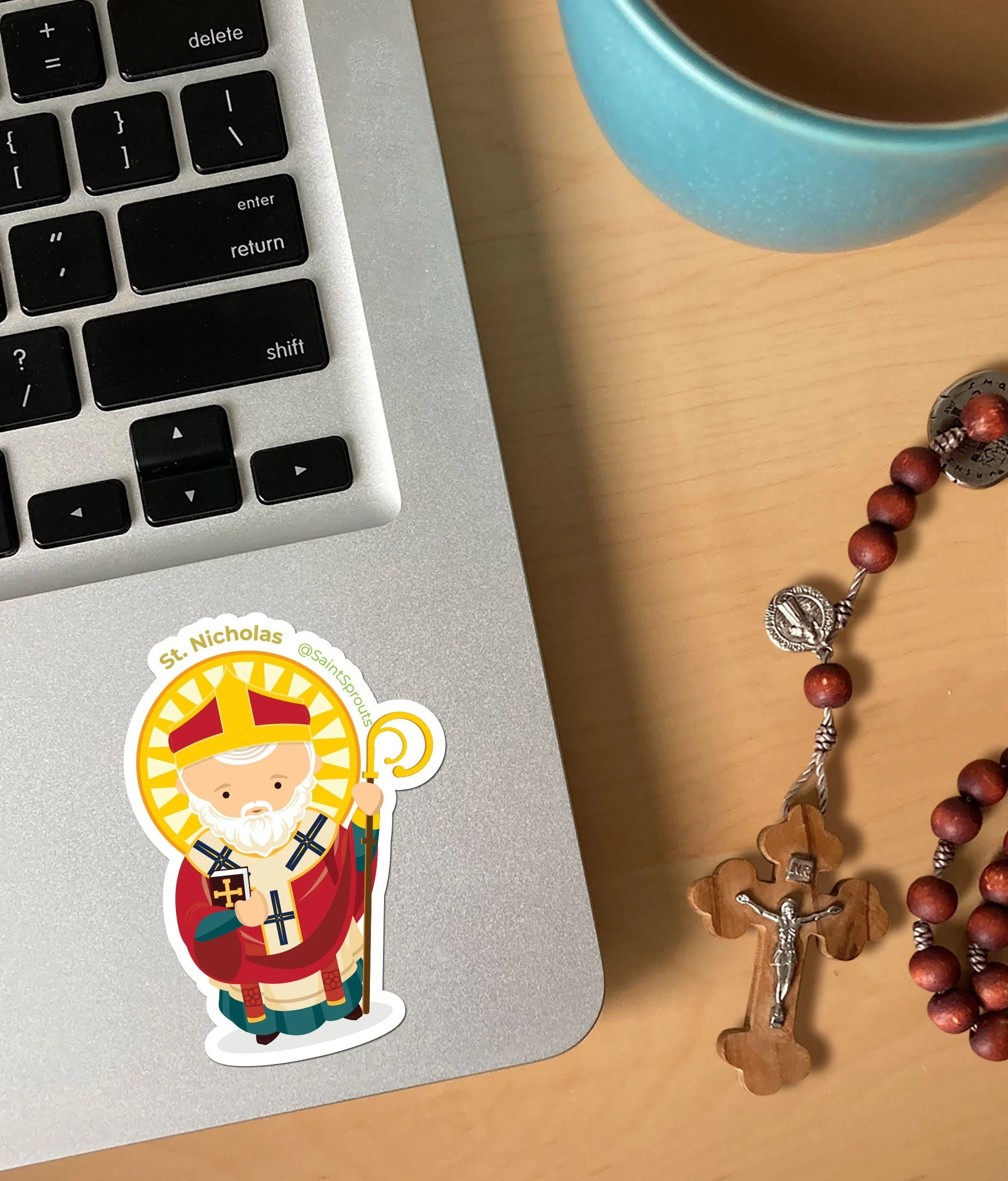 St. Nicholas Sticker / St. Nick Sticker - Image 2