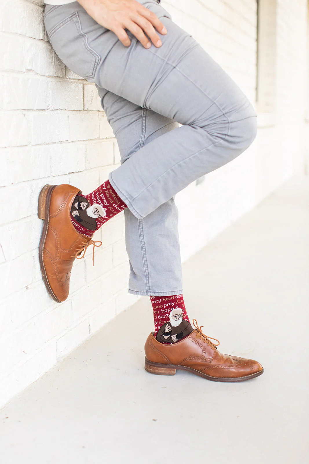 St. Padre Pio Adult Socks - Image 5