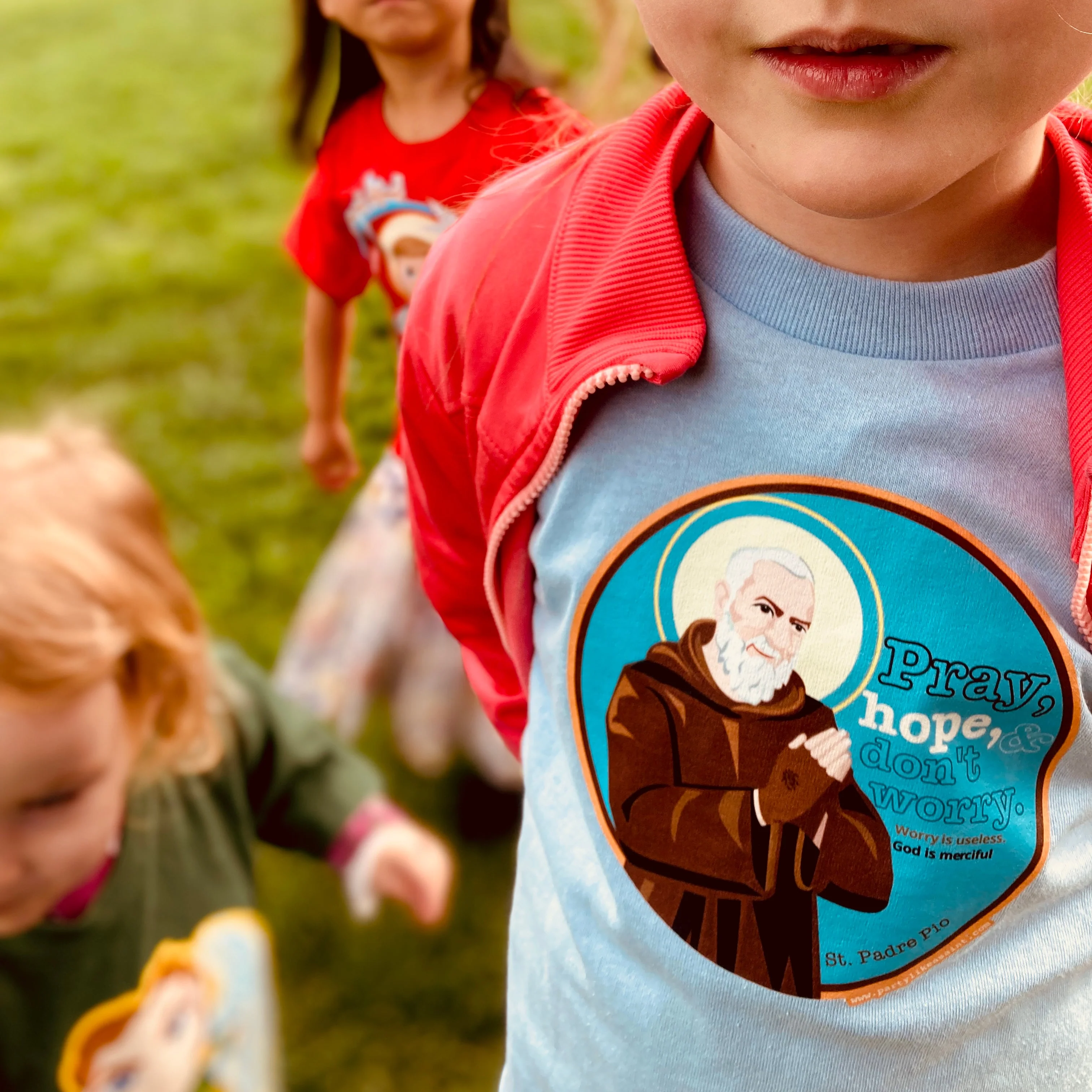 St. Padre Pio "Pray, Hope, & Don’t Worry" T-Shirt