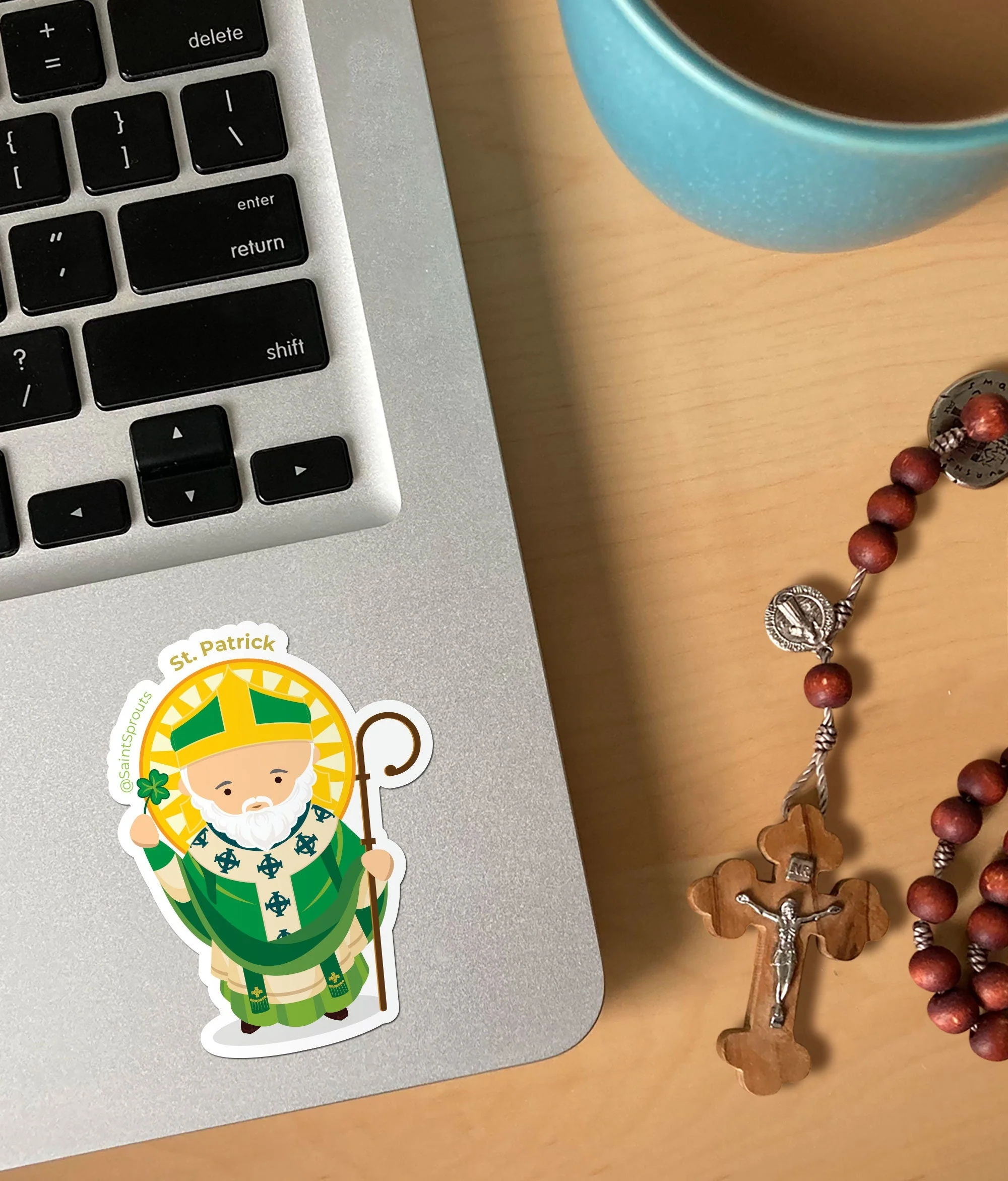 St. Patrick Sticker - Image 2