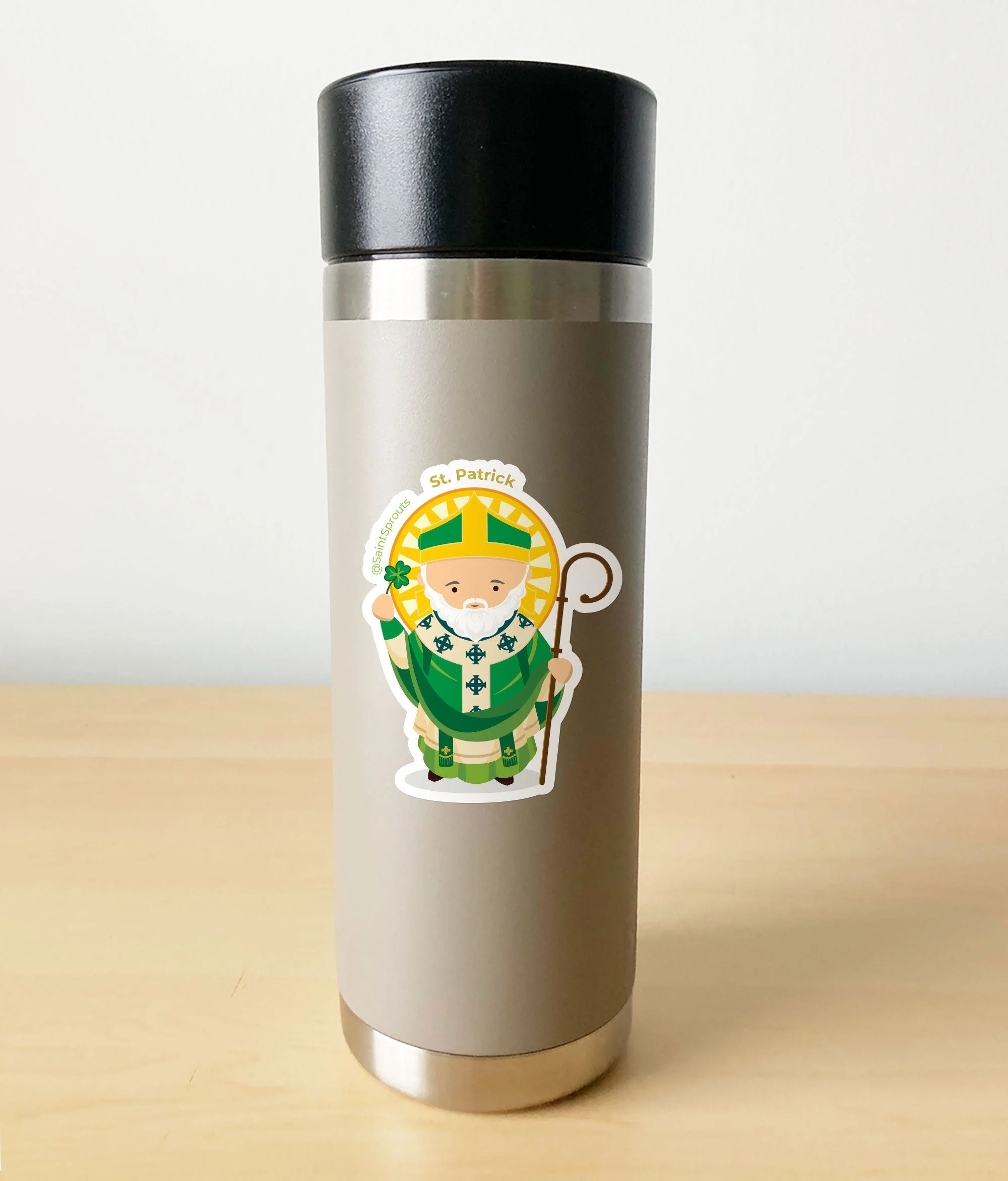 St. Patrick Sticker - Image 3
