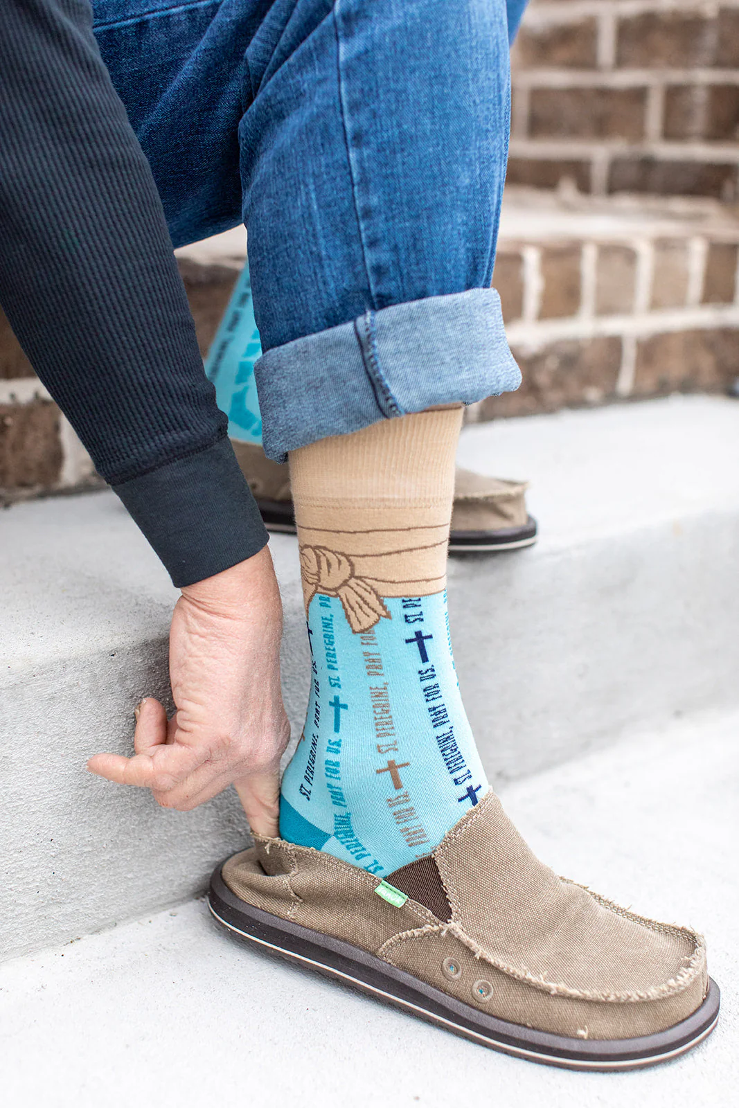 St. Peregrine Adult Socks - Image 5