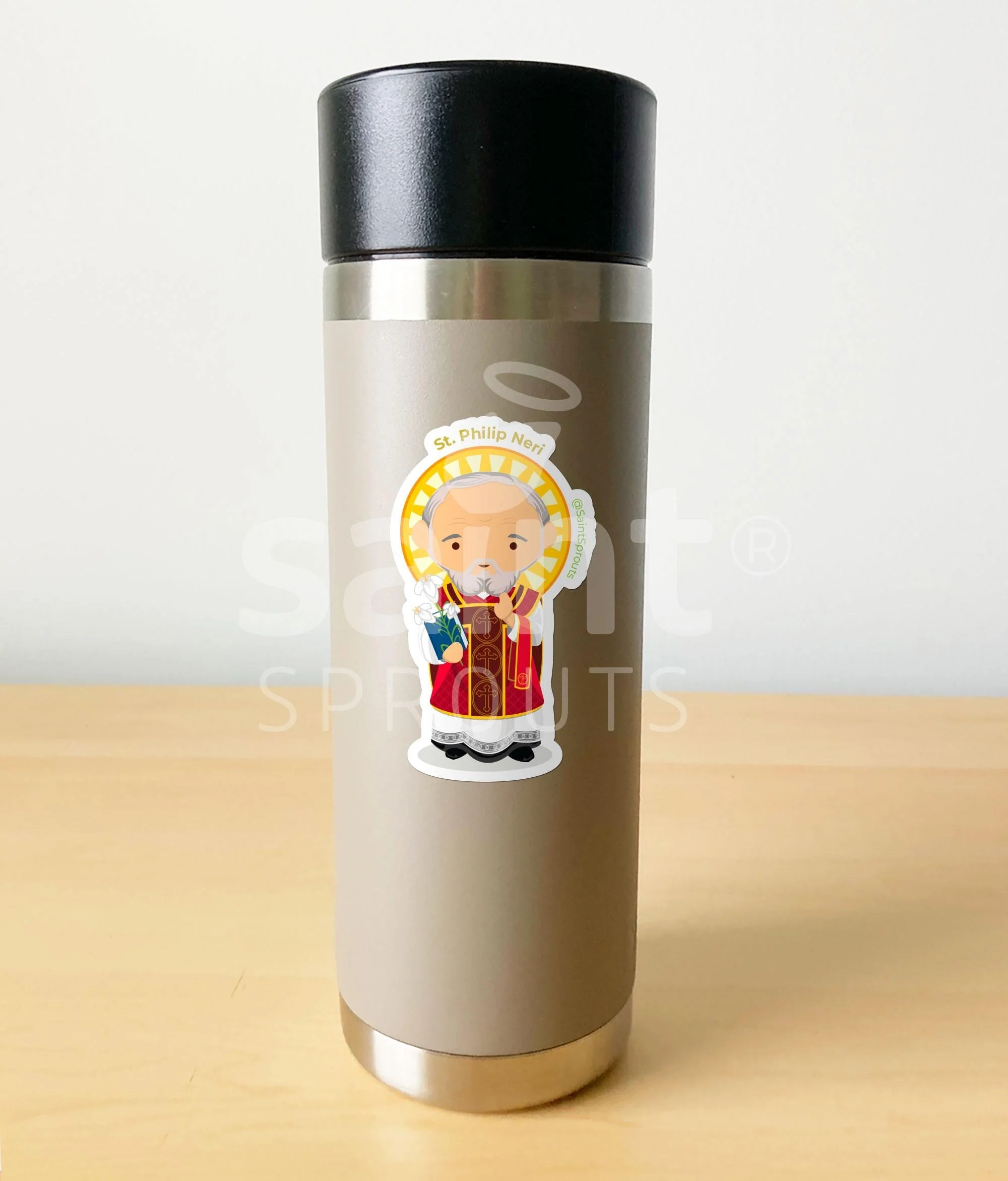 St. Philip Neri Catholic Sticker - Apostle of Rome - Image 3