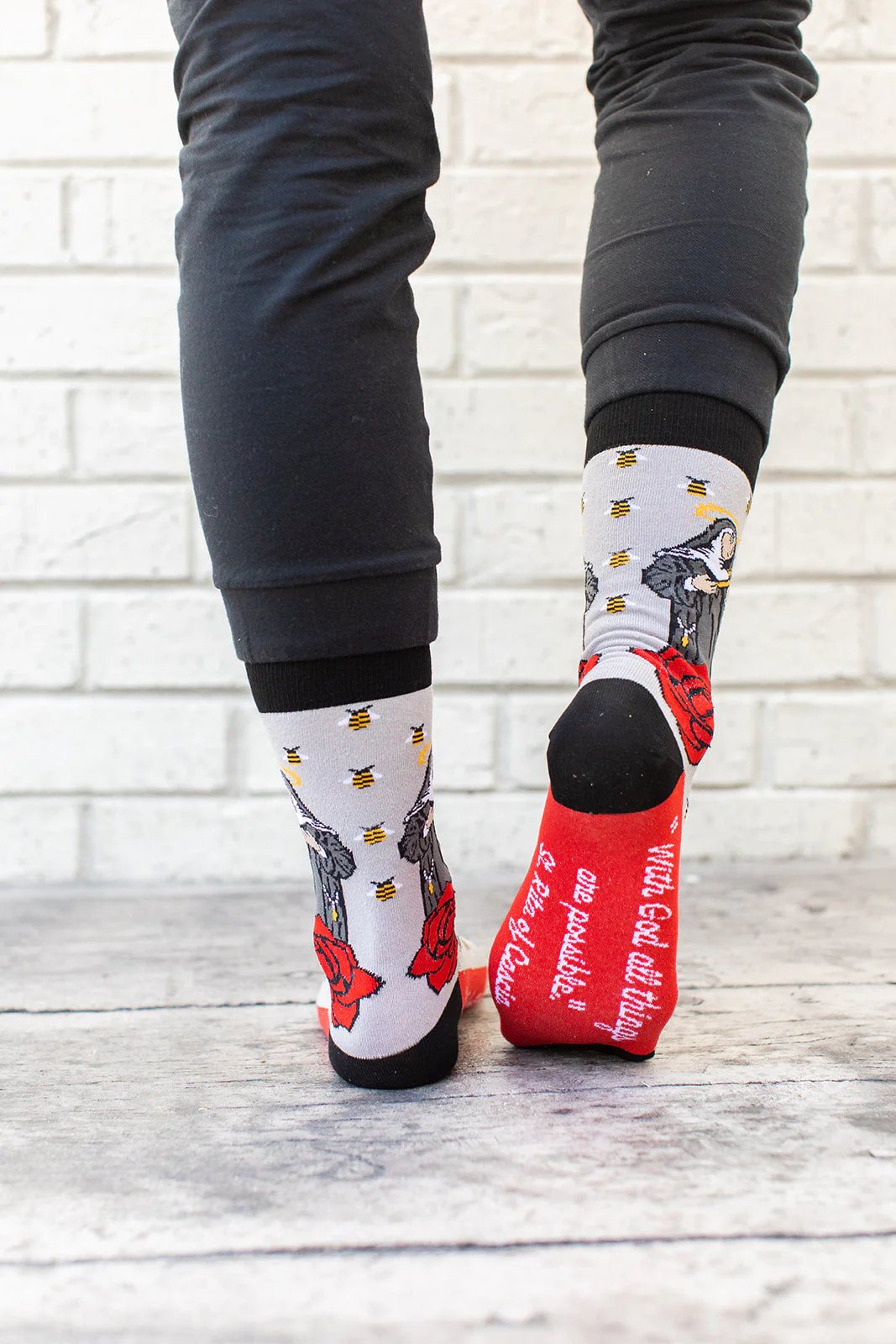 St. Rita Adult Socks - Image 4