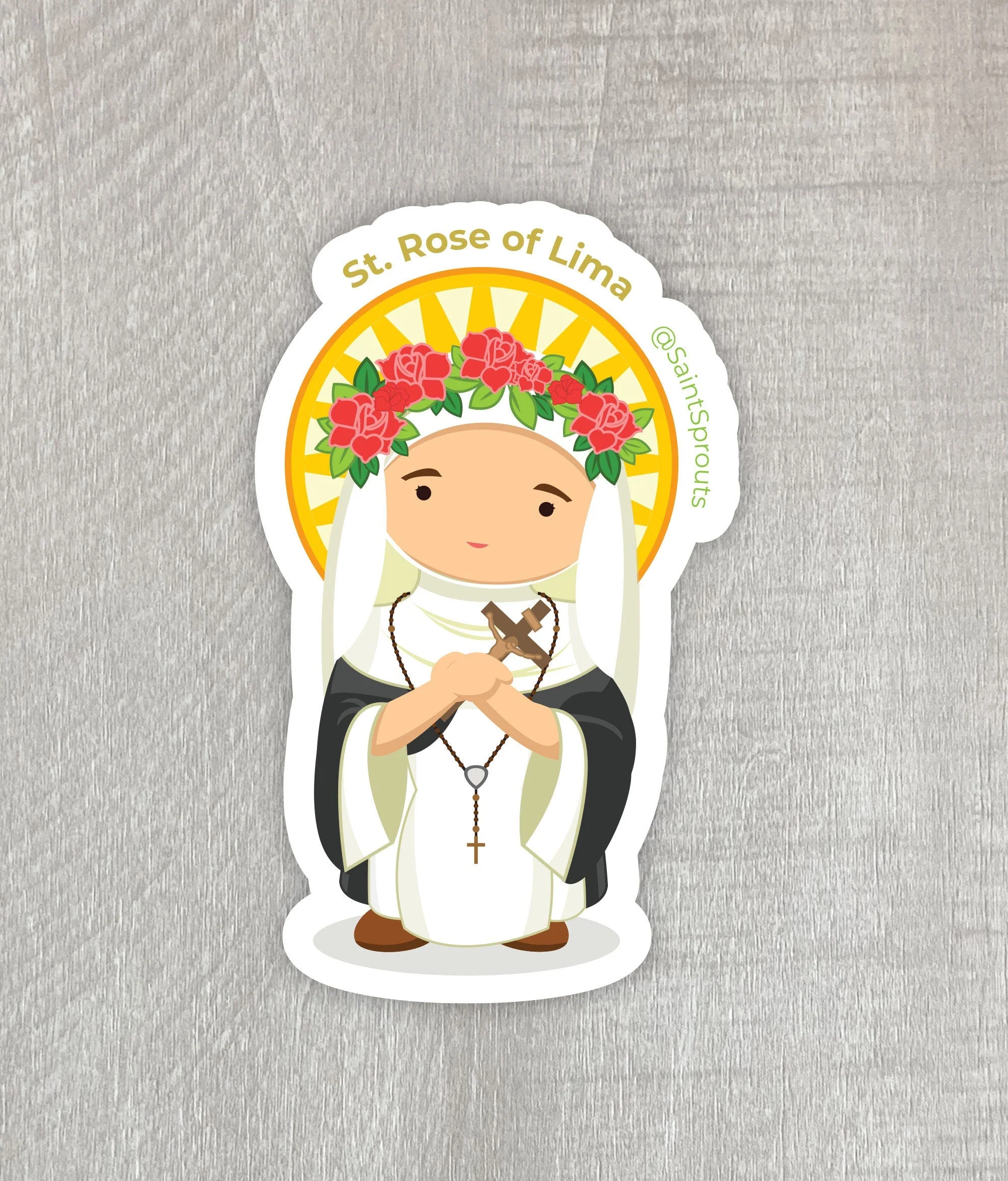 St. Rose of Lima Magnet - Image 3