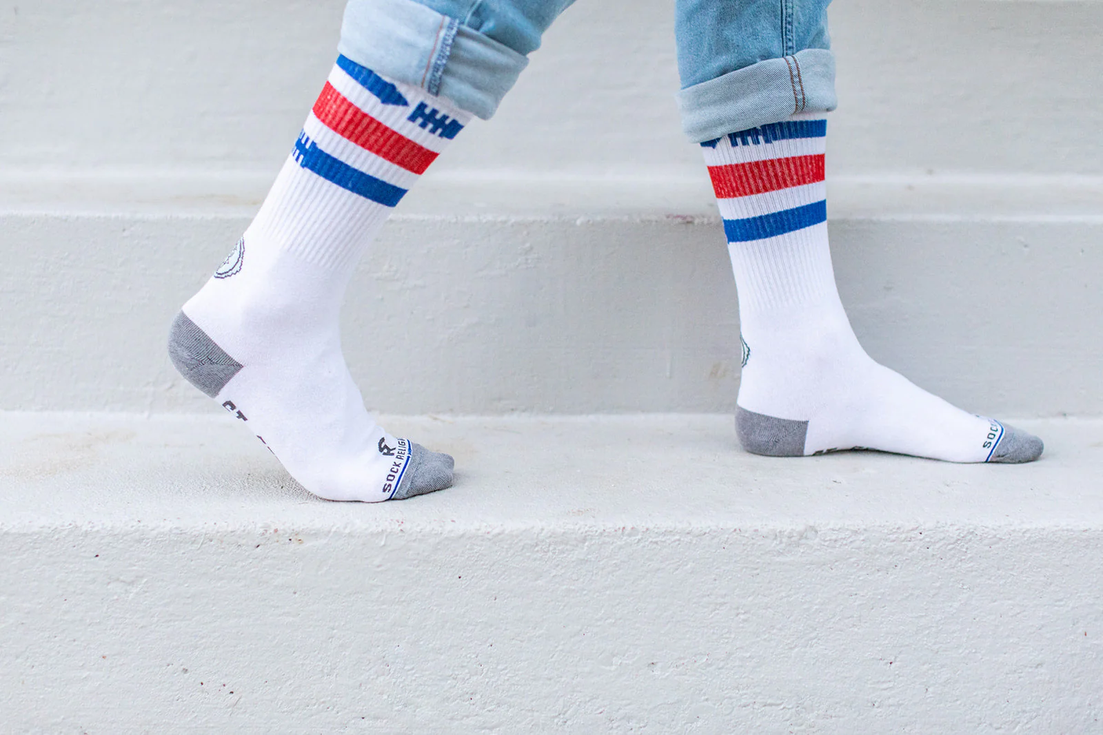 St. Sebastian - Patron of Athletes Adult Socks - Image 3