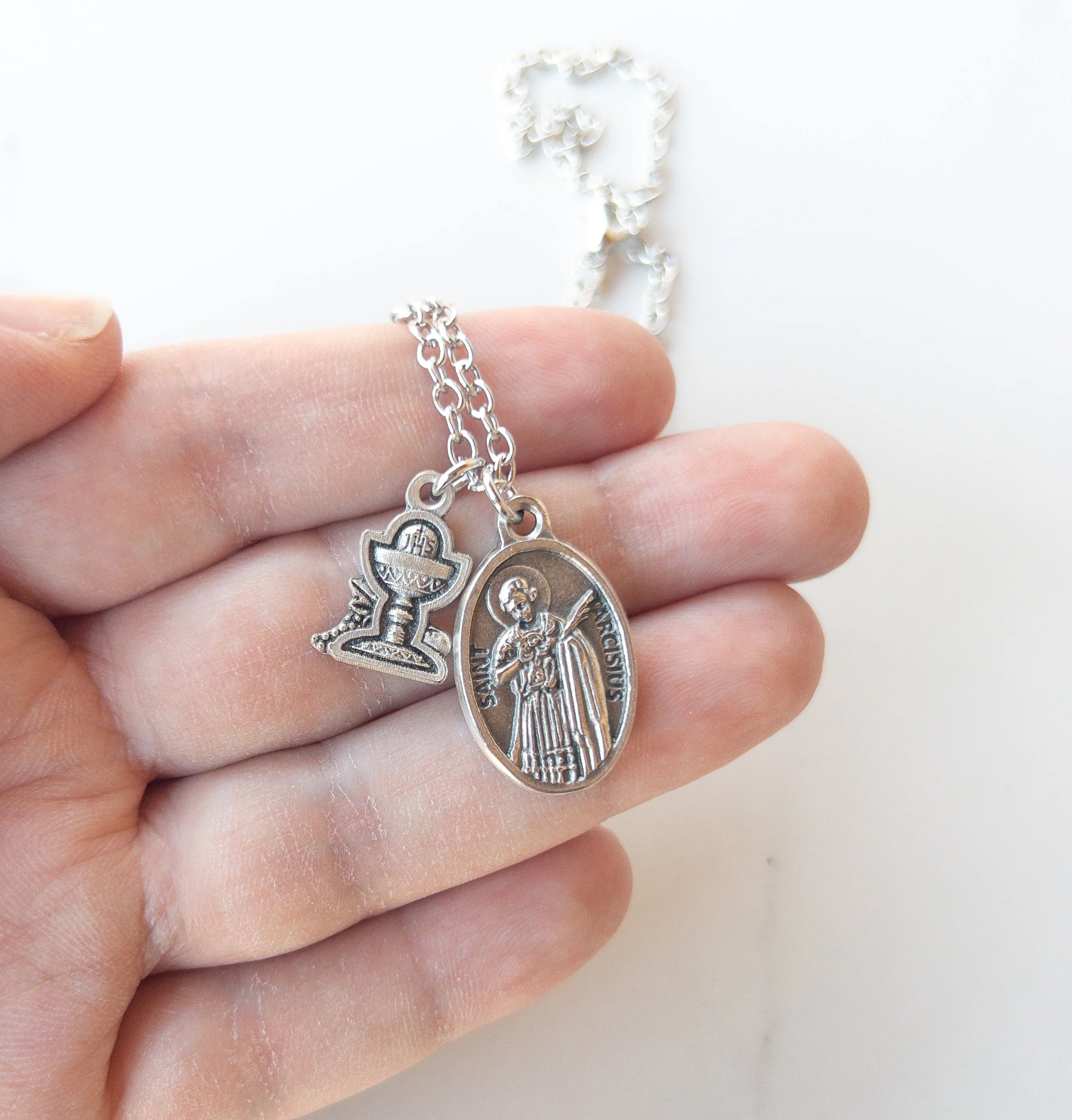 St Tarcisius Altar Server Necklace - Image 2