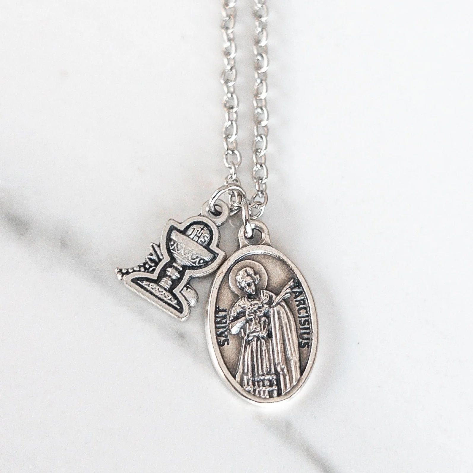 St Tarcisius Altar Server Necklace - Image 4