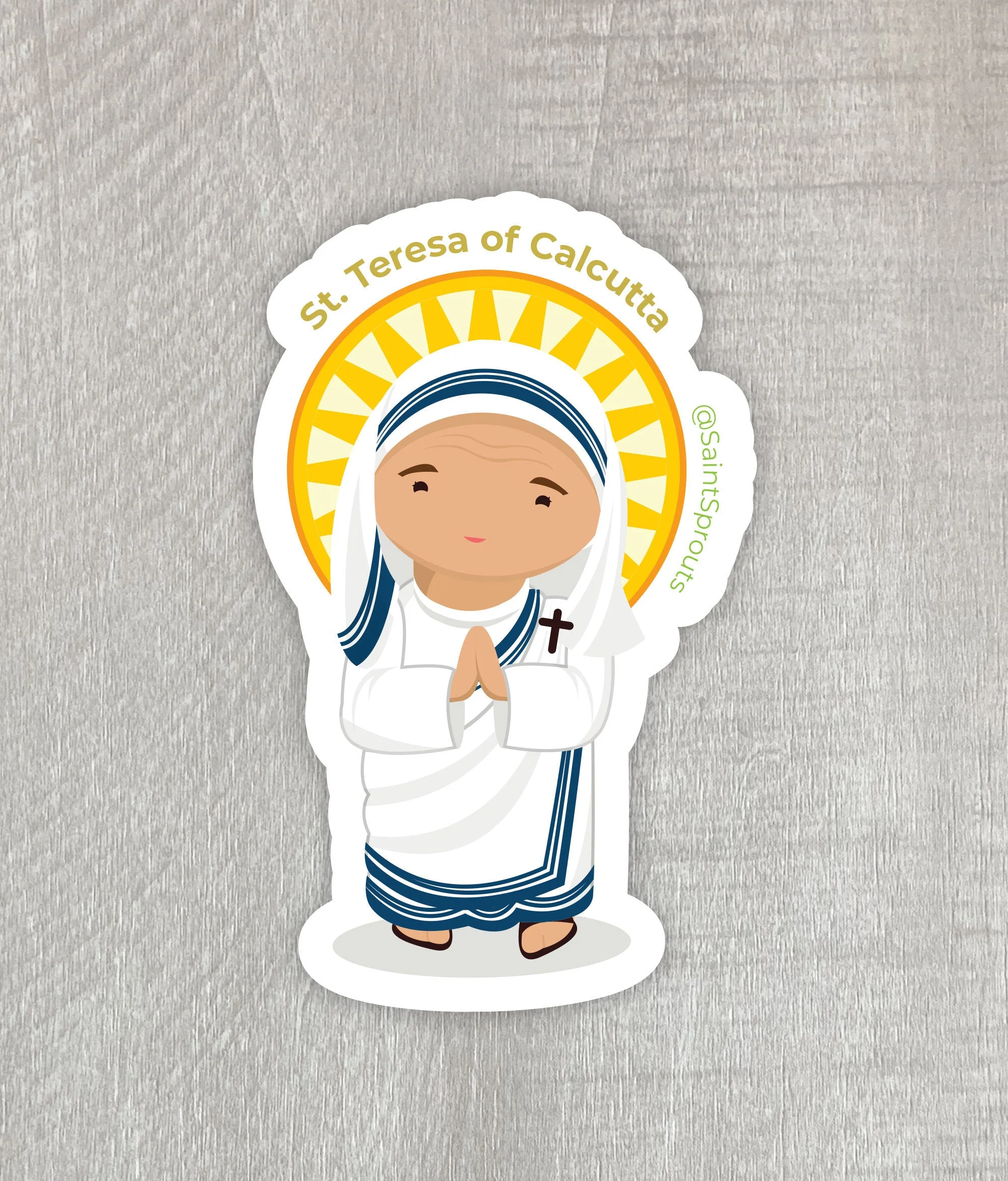 St. Teresa of Calcutta Magnet / Mother Teresa Magnet - Image 3