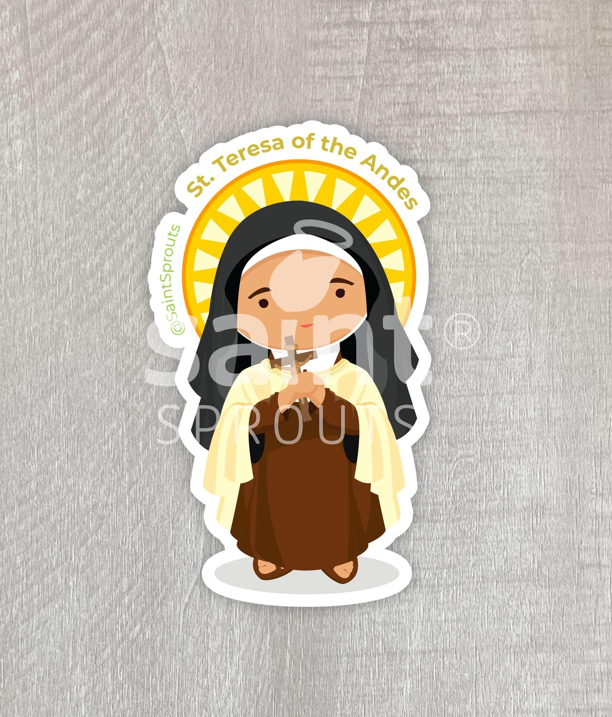 St. Teresa of the Andes Catholic Magnet - Patron of Young People - Image 3