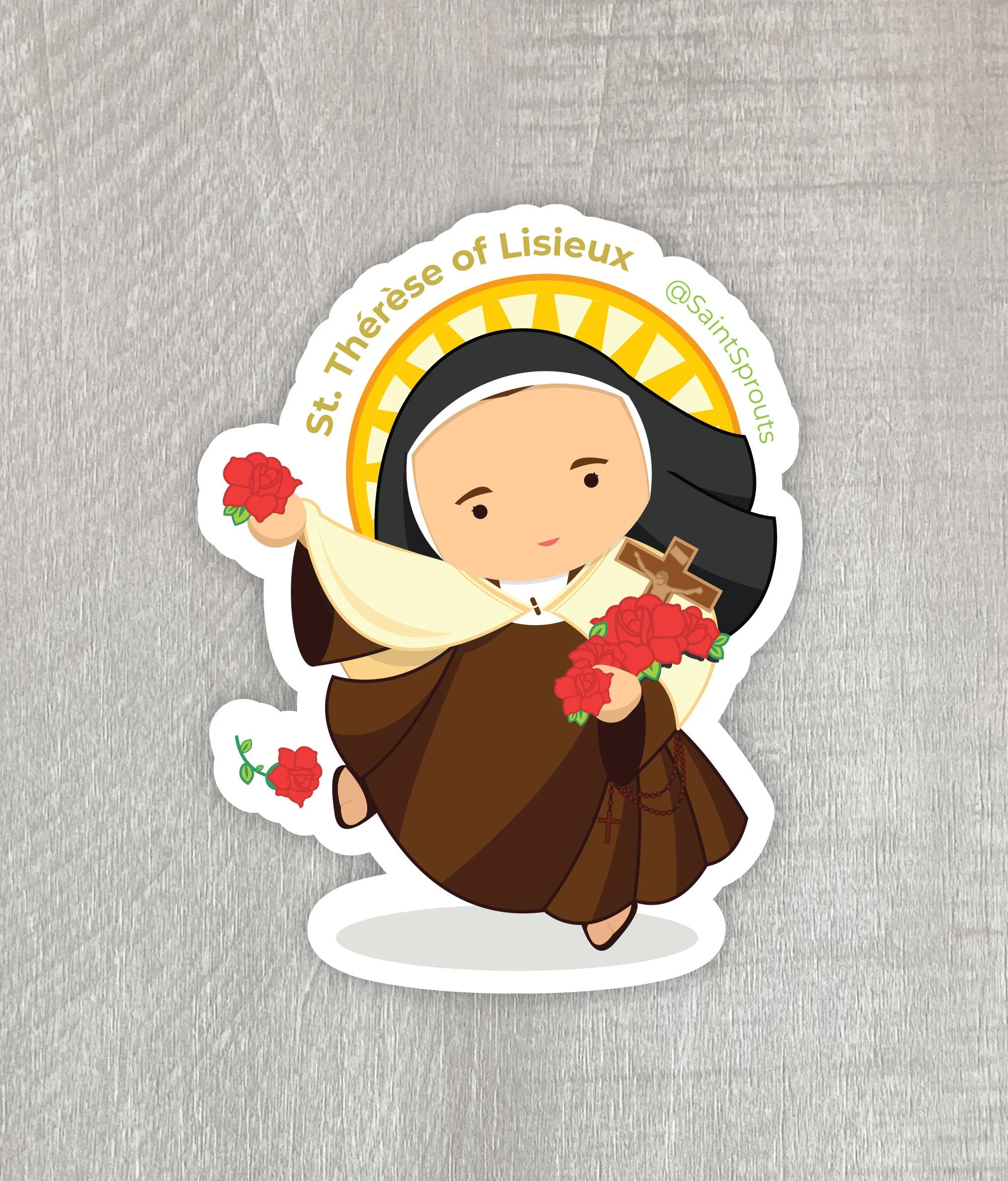 St. Therese of Lisieux Magnet - Image 3