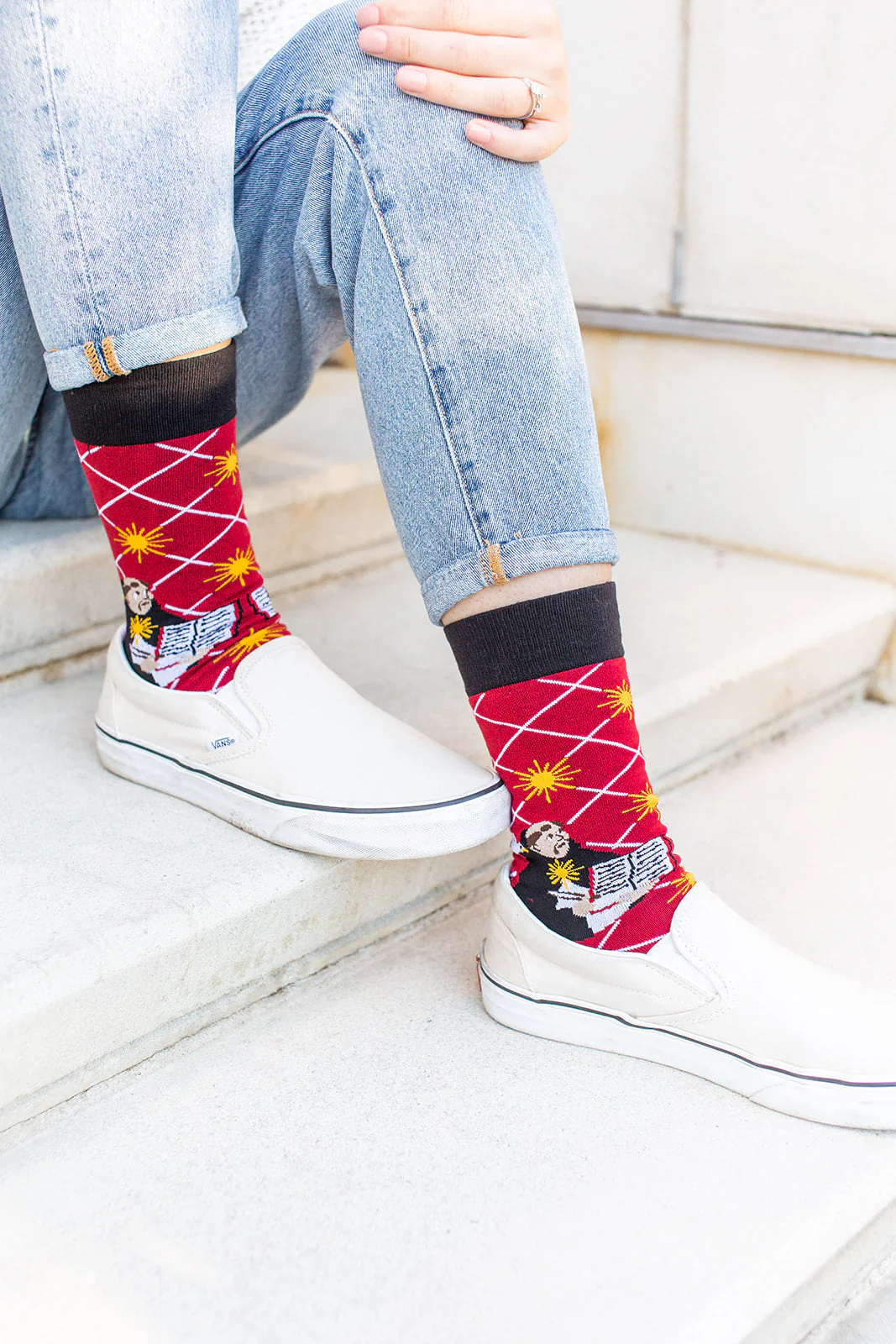 St. Thomas Aquinas Adult Socks - Image 6