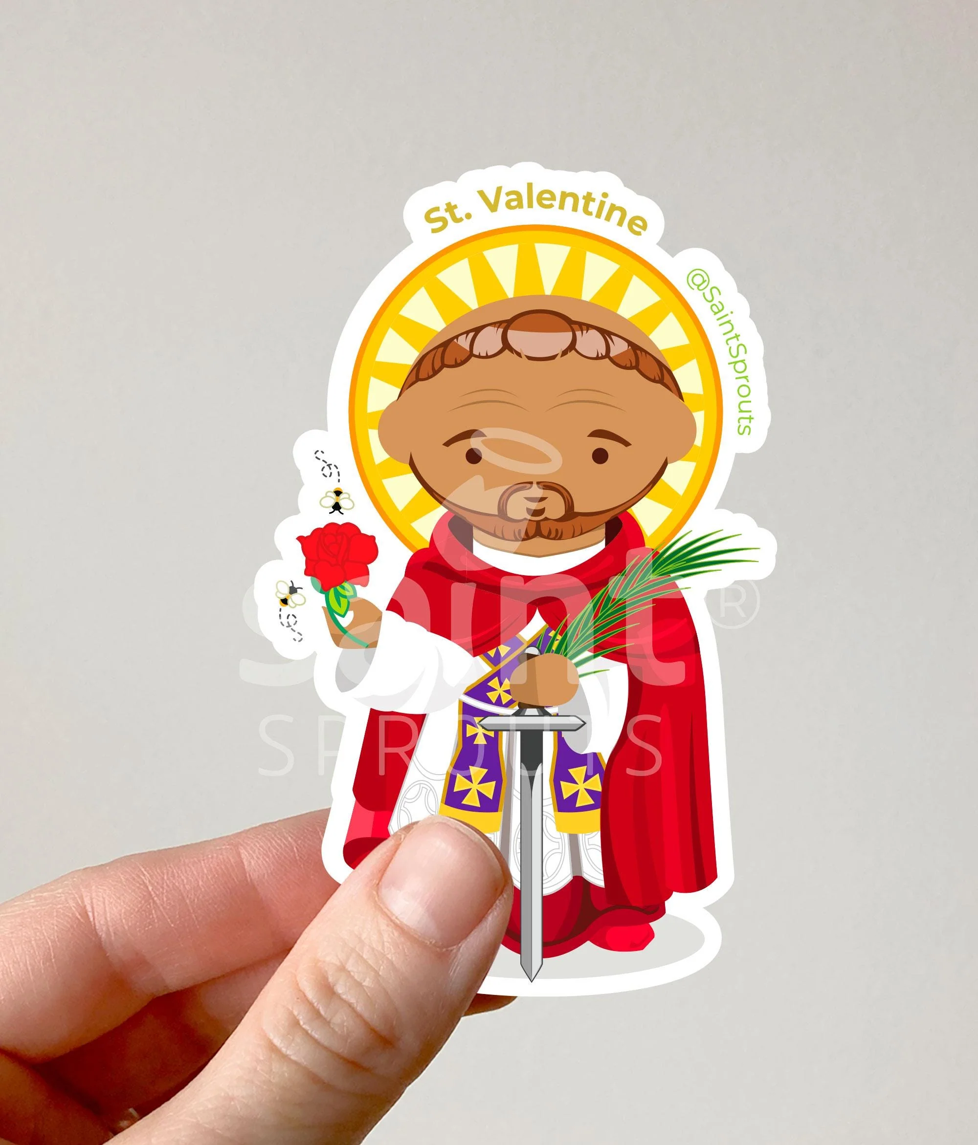 St. Valentine Magnet - Image 3