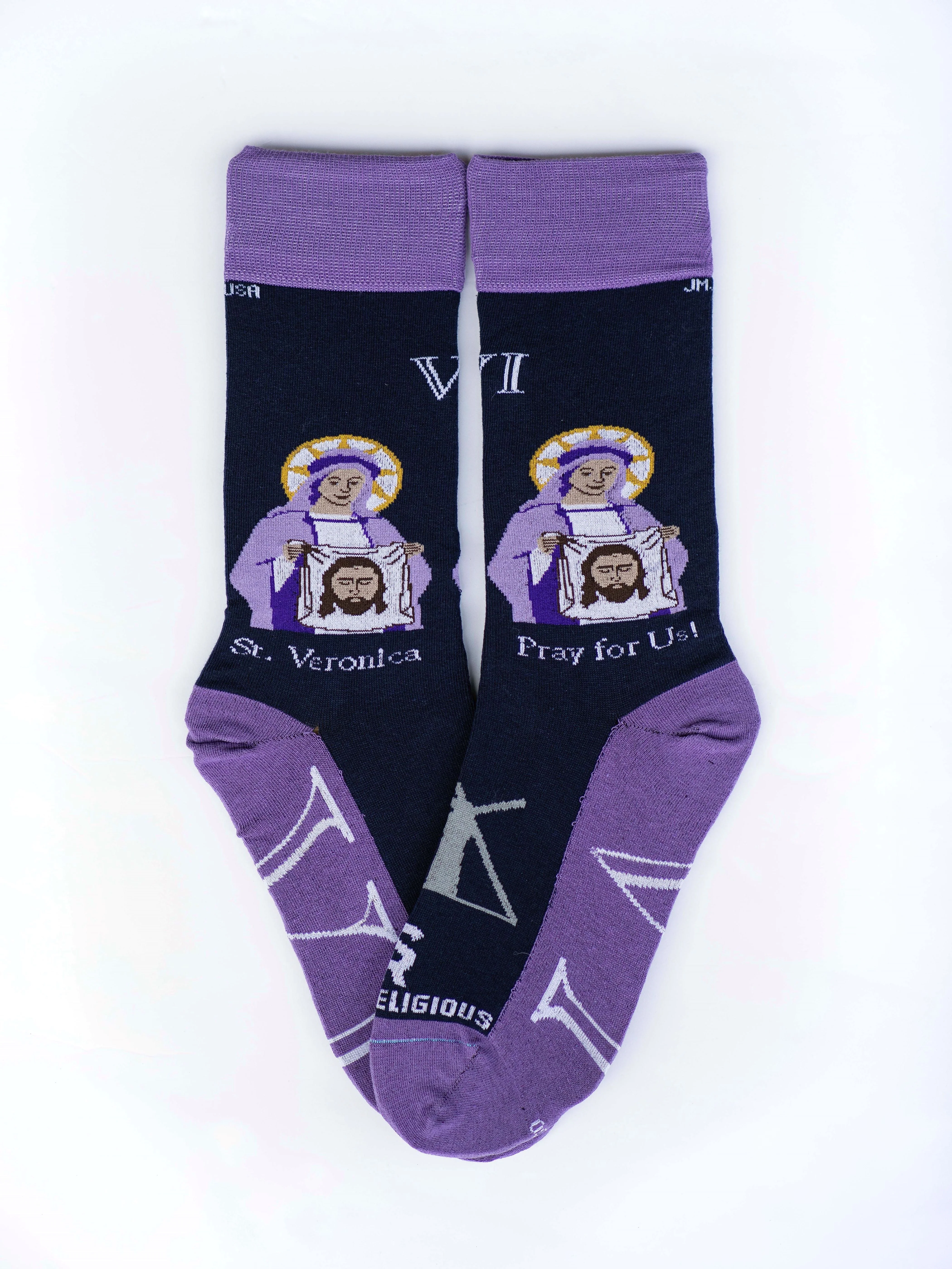 St. Veronica Adult Socks - Image 2