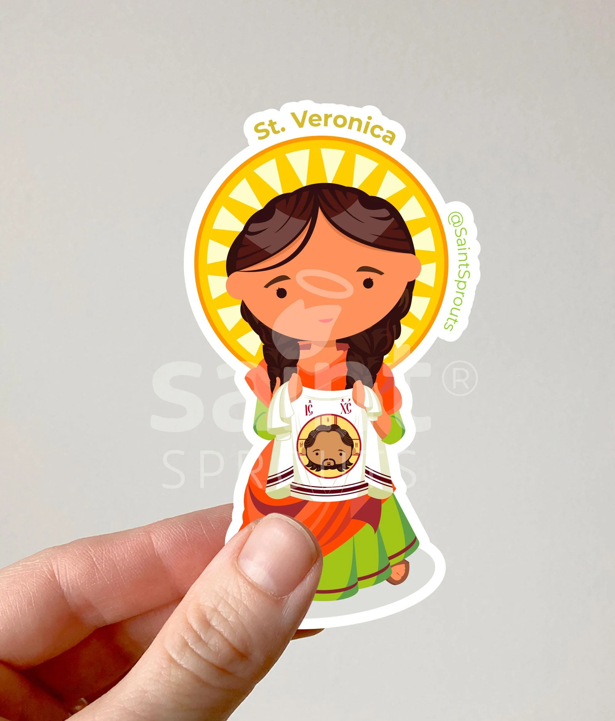 St. Veronica Magnet - Image 2