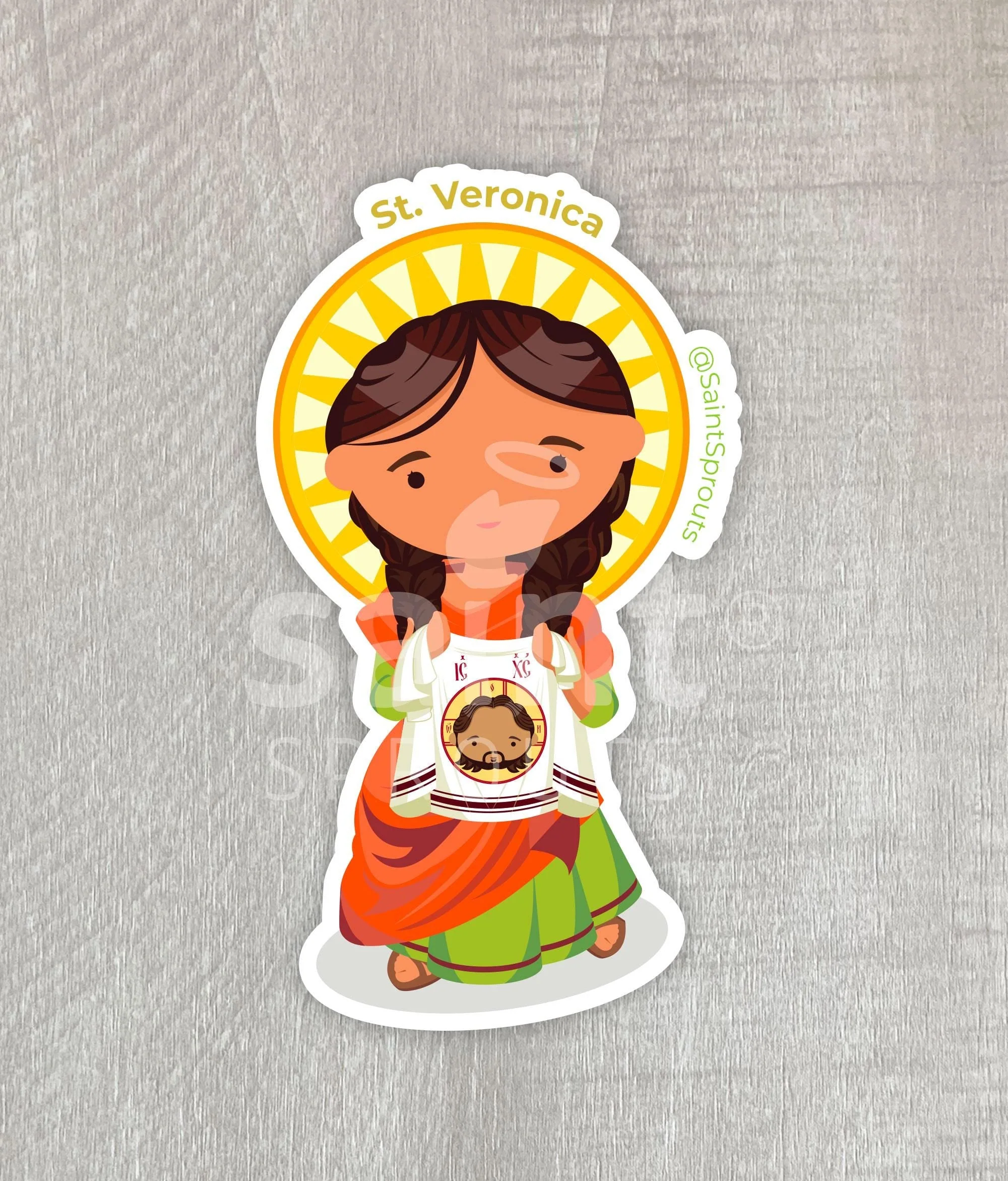 St. Veronica Magnet - Image 3