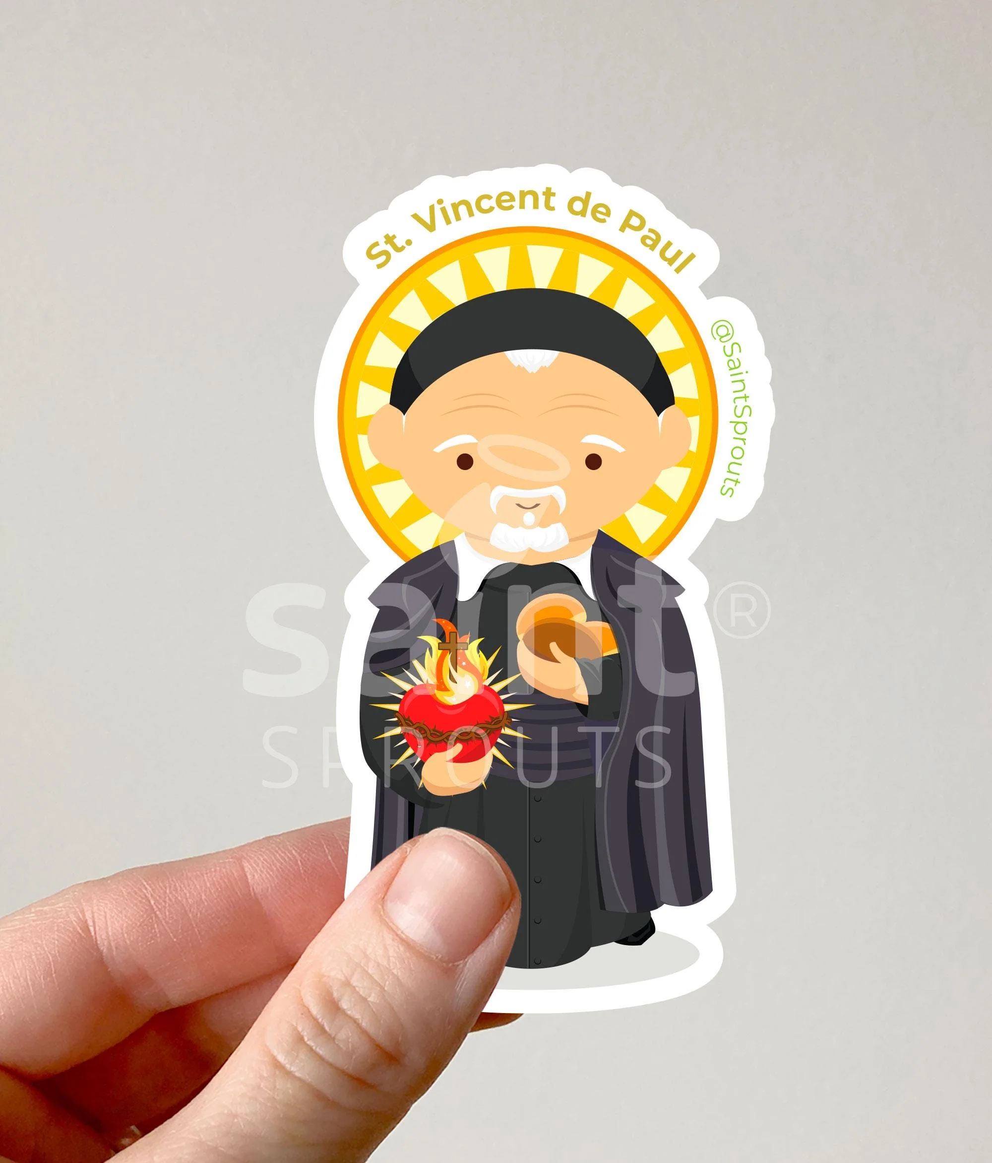 St. Vincent de Paul Magnet - Image 2
