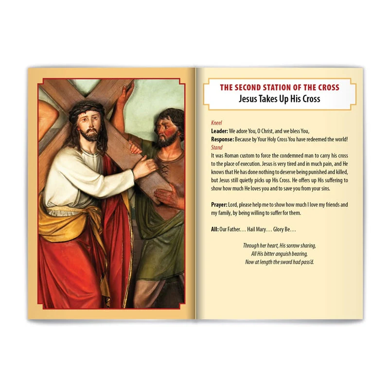 Stations of the Cross Prayer Booklet (Bi-lingual) - Image 3