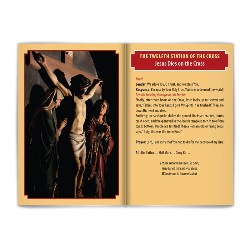 Stations of the Cross Prayer Booklet (Bi-lingual) - Image 4