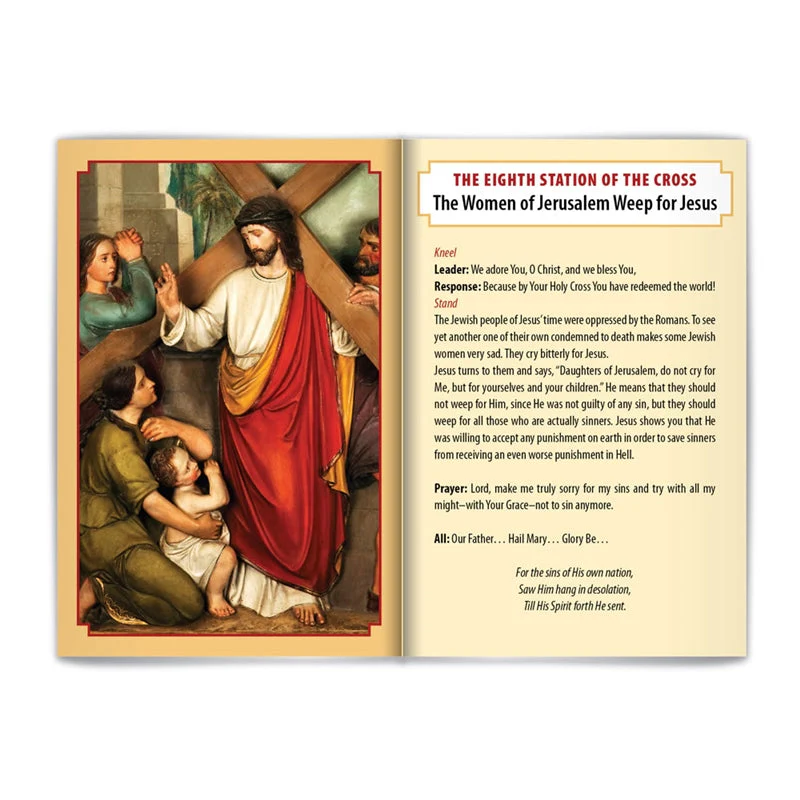 Stations of the Cross Prayer Booklet (Bi-lingual) - Image 5