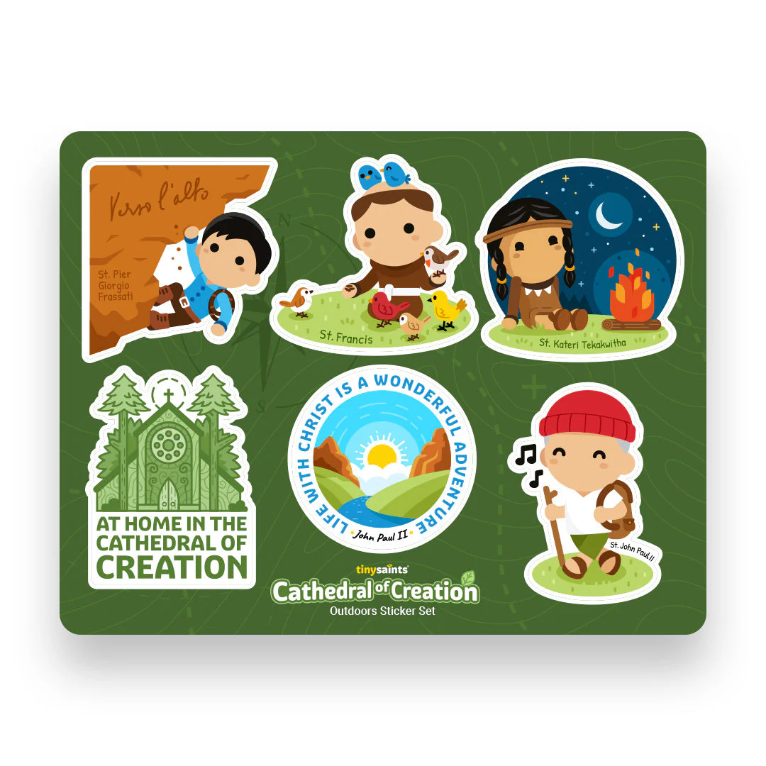 Sticker Sheet - Cathedral of Creation