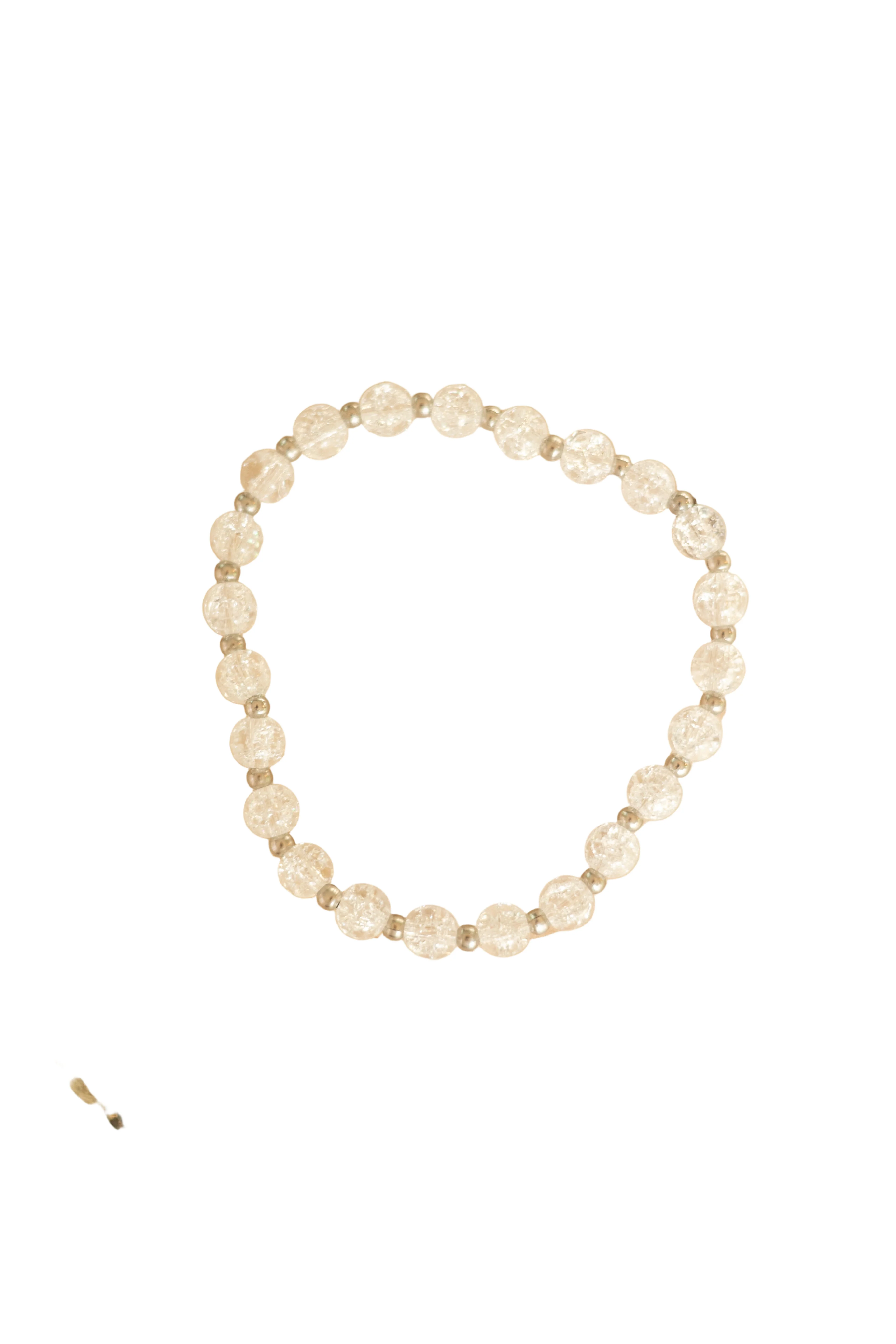 Stretch Stack Bracelet - Gate of Heaven - Silver