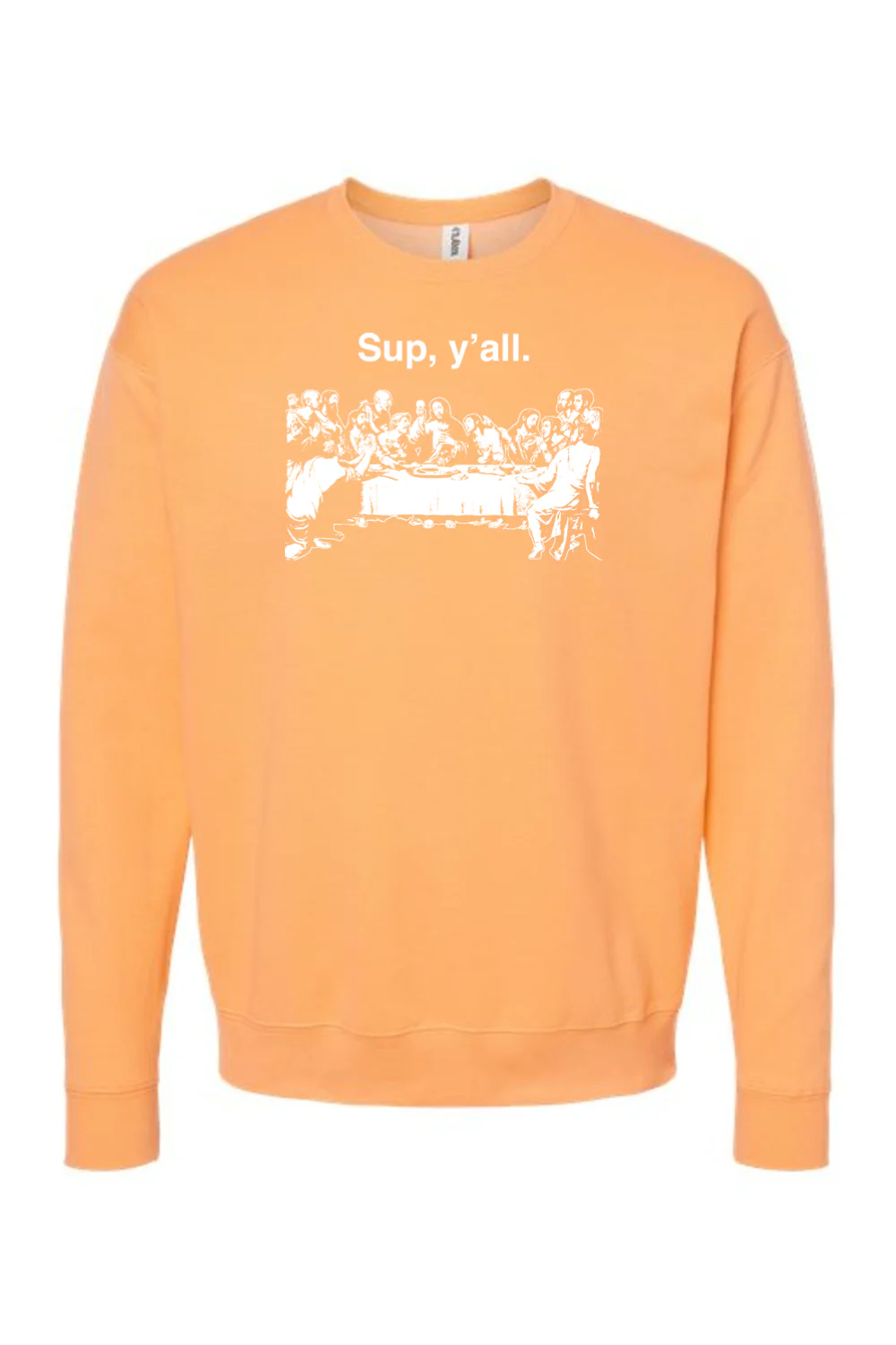 Sup y'all - Last Supper Crewneck Sweatshirt - Image 2