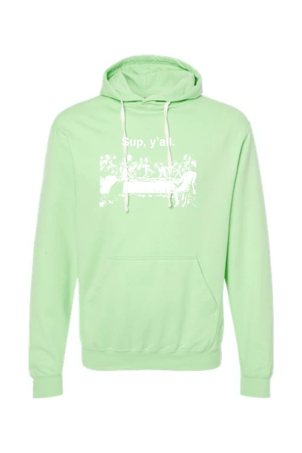 Sup y'all - Last Supper Hoodie Sweatshirt - Image 10