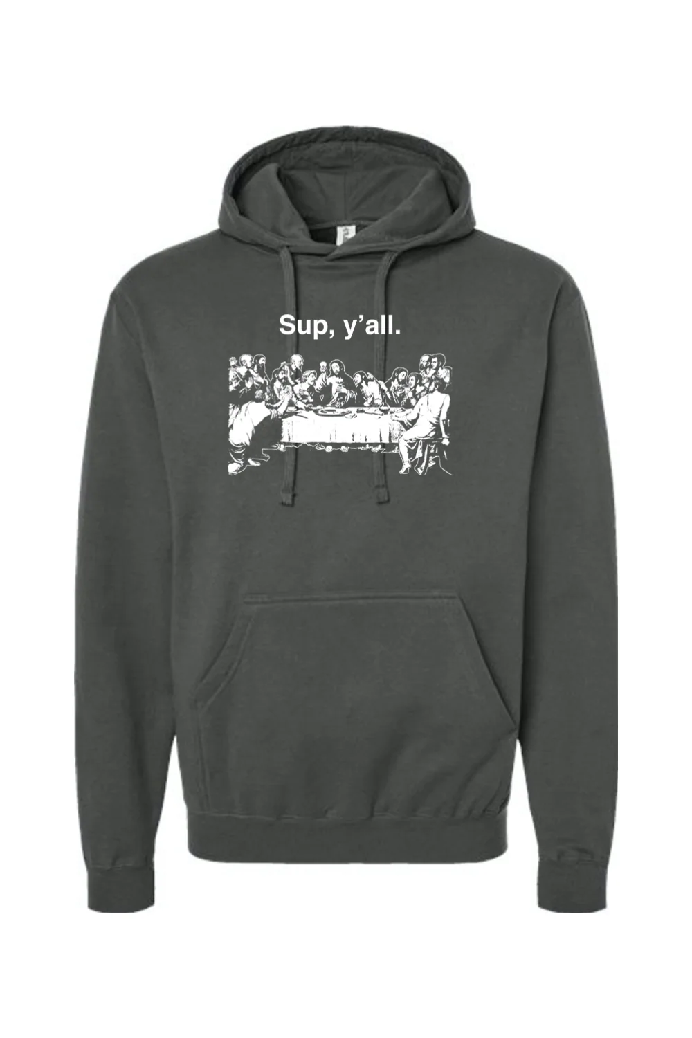Sup y'all - Last Supper Hoodie Sweatshirt - Image 3