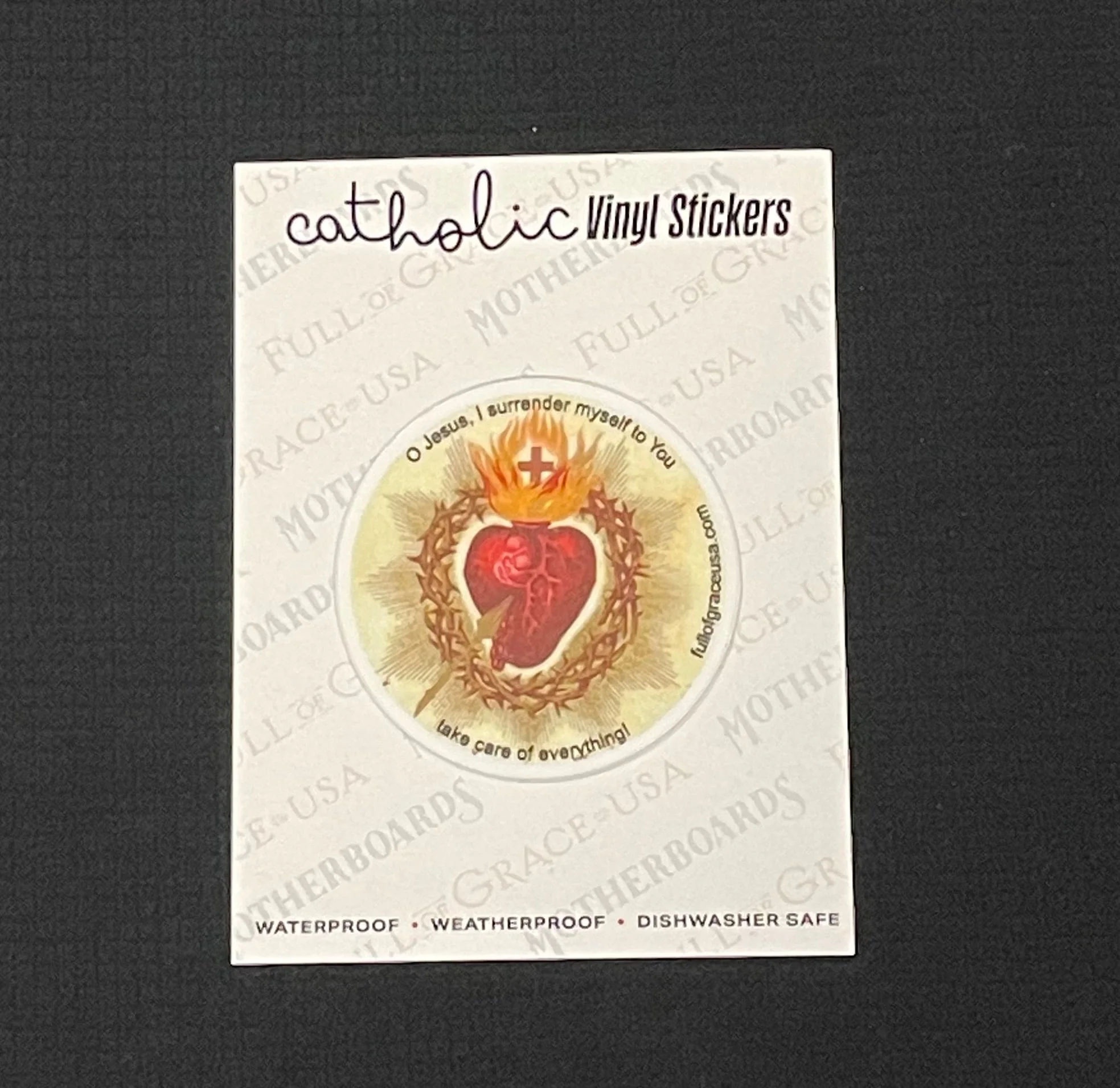 Surrender Novena Sticker Decal - Image 2