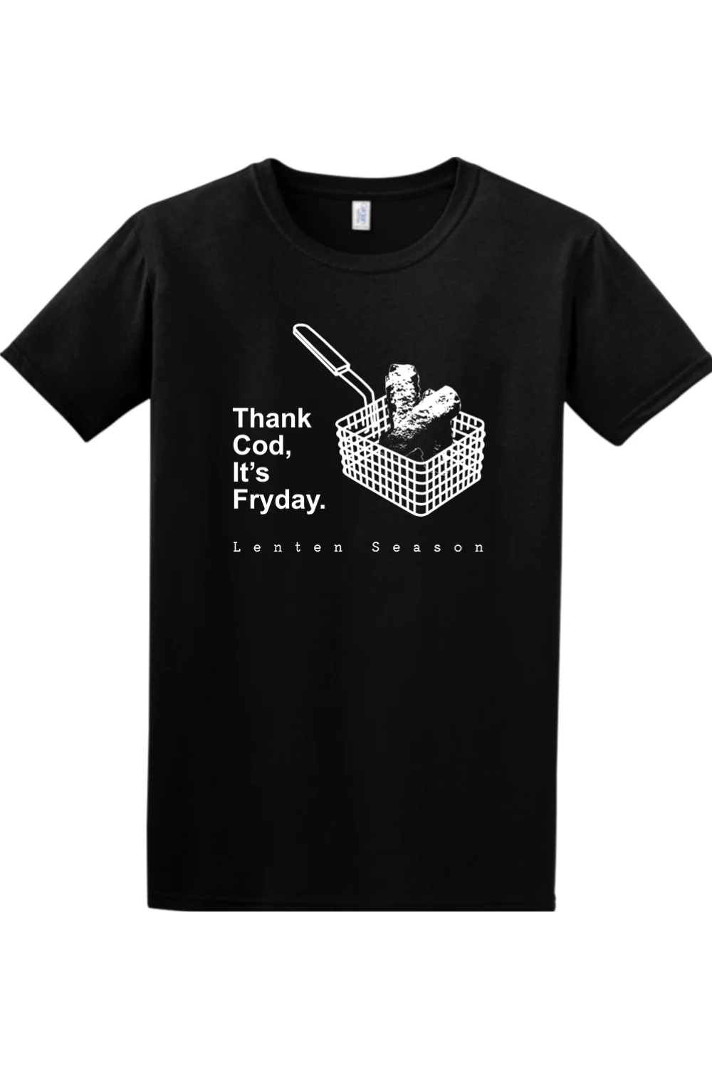 TCIF Thank Cod, Its Fryday - Fish Fry Adult T-Shirt - Image 8