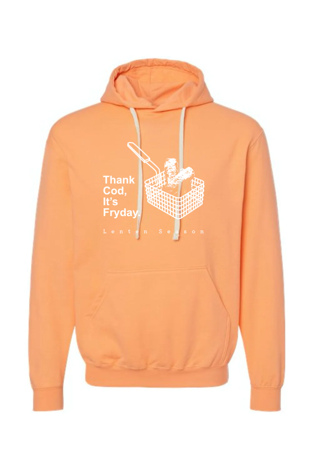 TCIF - Thank Cod, Its Fryday Fish Fry Hoodie Sweatshirt - Image 2