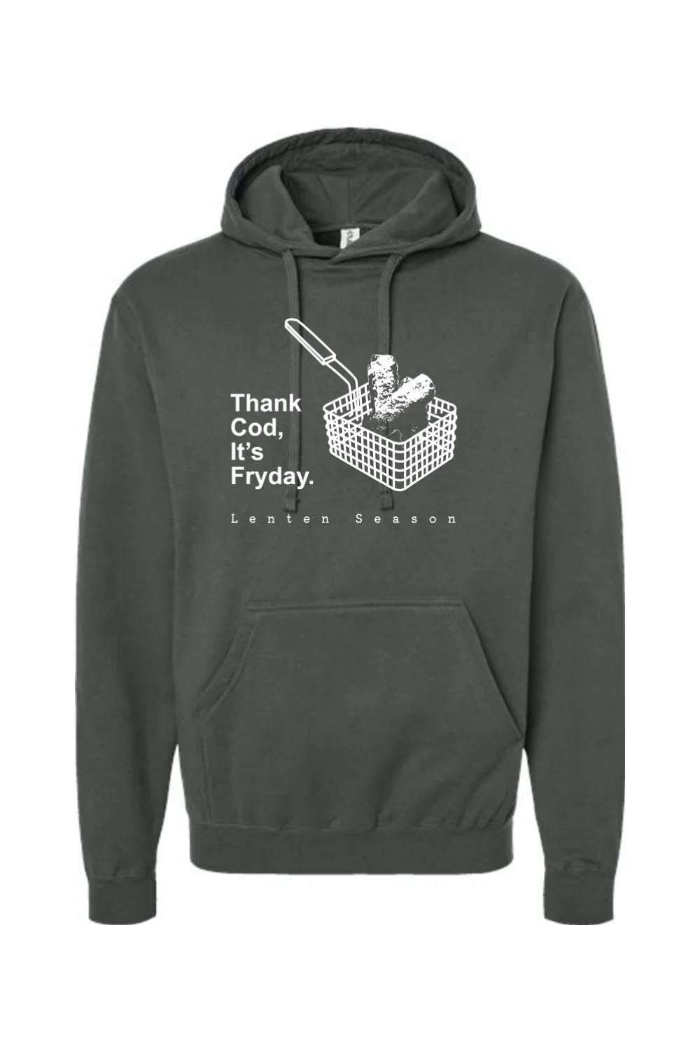 TCIF - Thank Cod, Its Fryday Fish Fry Hoodie Sweatshirt - Image 3