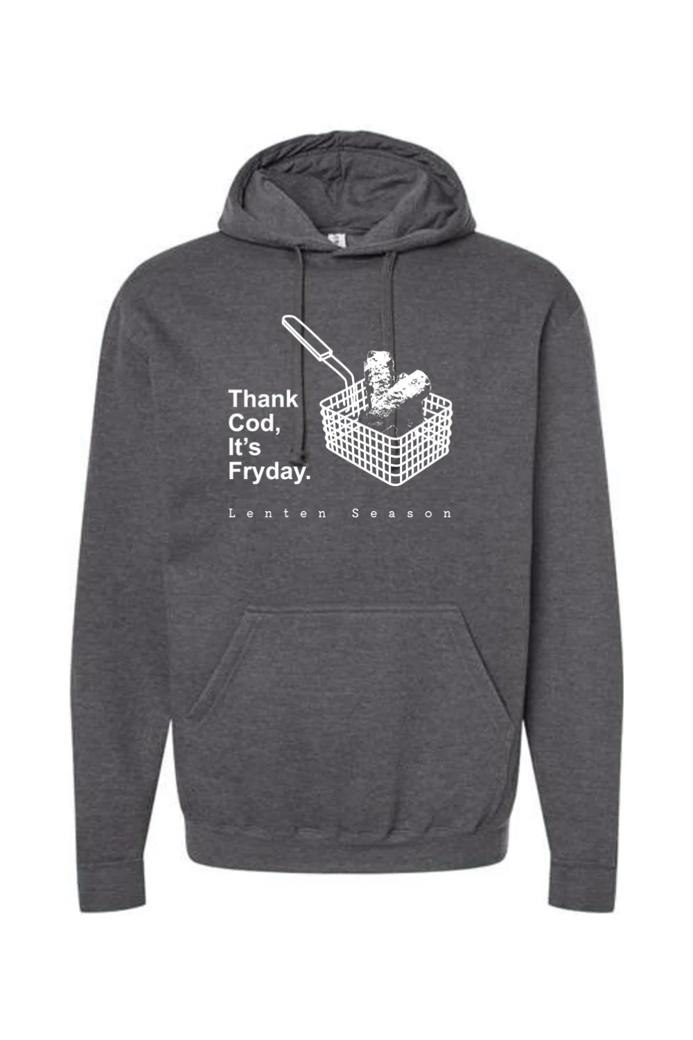 TCIF - Thank Cod, Its Fryday Fish Fry Hoodie Sweatshirt - Image 4