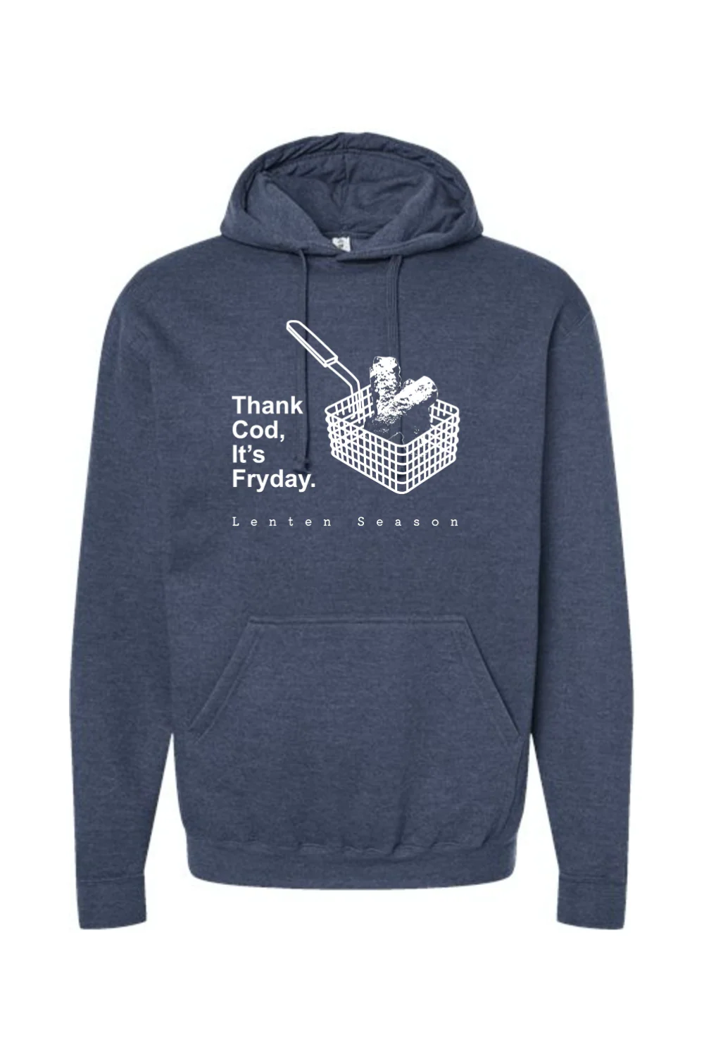 TCIF - Thank Cod, Its Fryday Fish Fry Hoodie Sweatshirt - Image 5