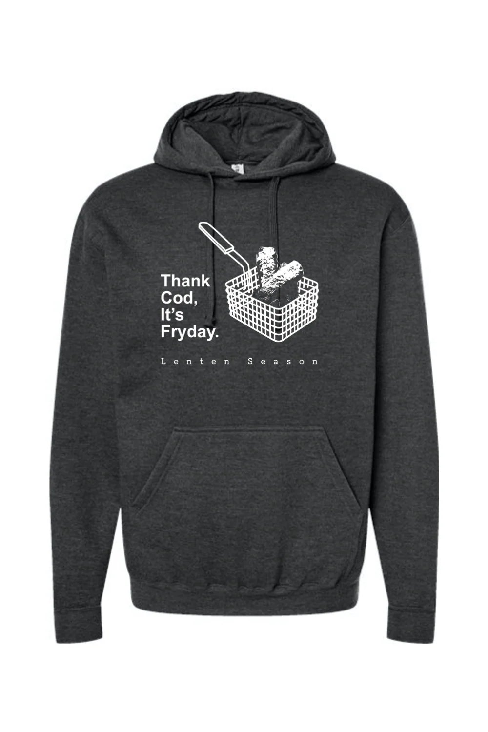 TCIF - Thank Cod, Its Fryday Fish Fry Hoodie Sweatshirt - Image 6