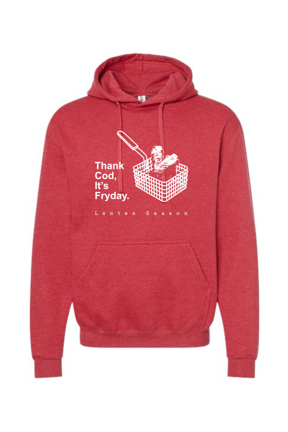 TCIF - Thank Cod, Its Fryday Fish Fry Hoodie Sweatshirt - Image 8