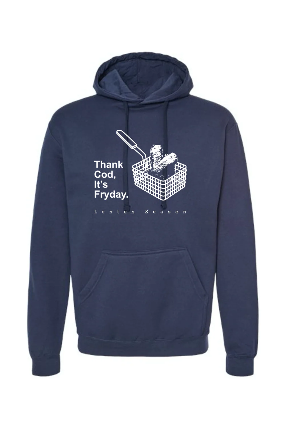 TCIF - Thank Cod, Its Fryday Fish Fry Hoodie Sweatshirt - Image 9