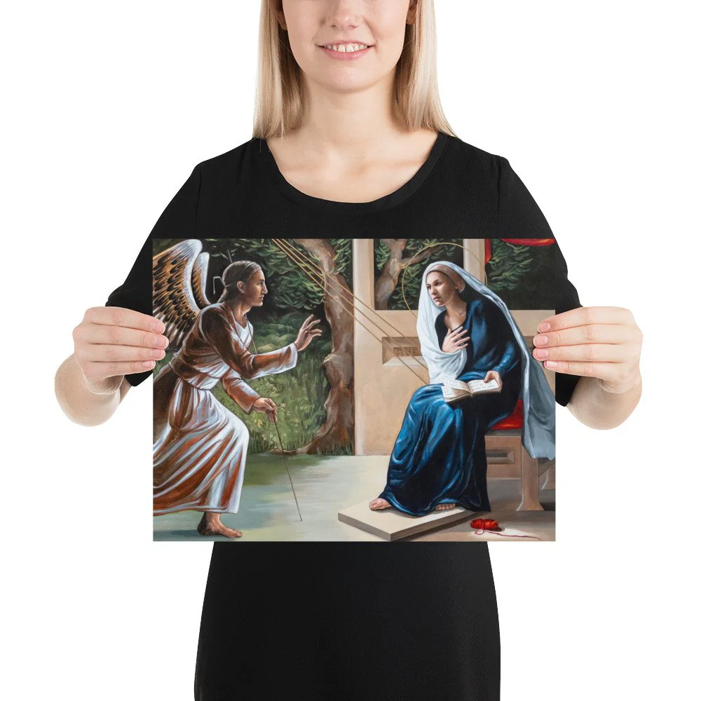 The Annunciation Print - Image 3