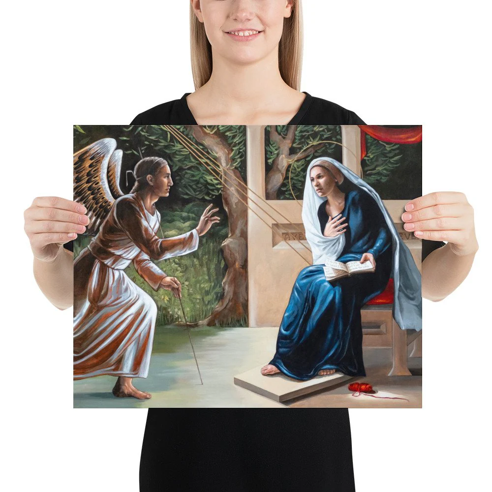 The Annunciation Print - Image 4