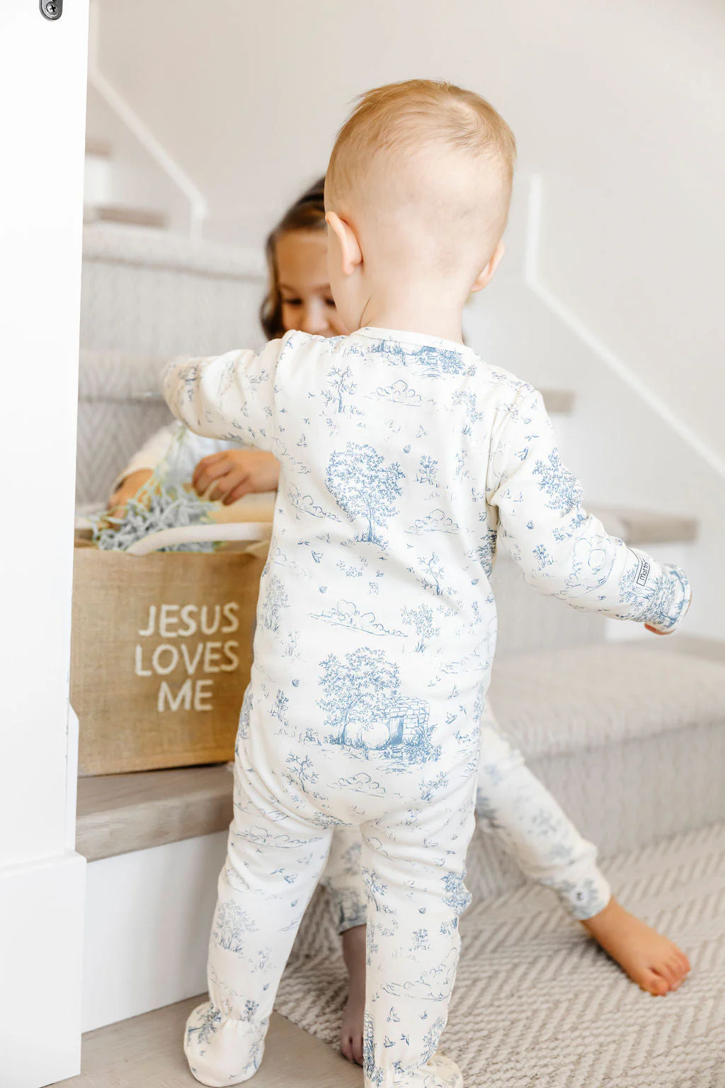 The Empty Tomb PJ Footed Onesie Cotton - Image 2