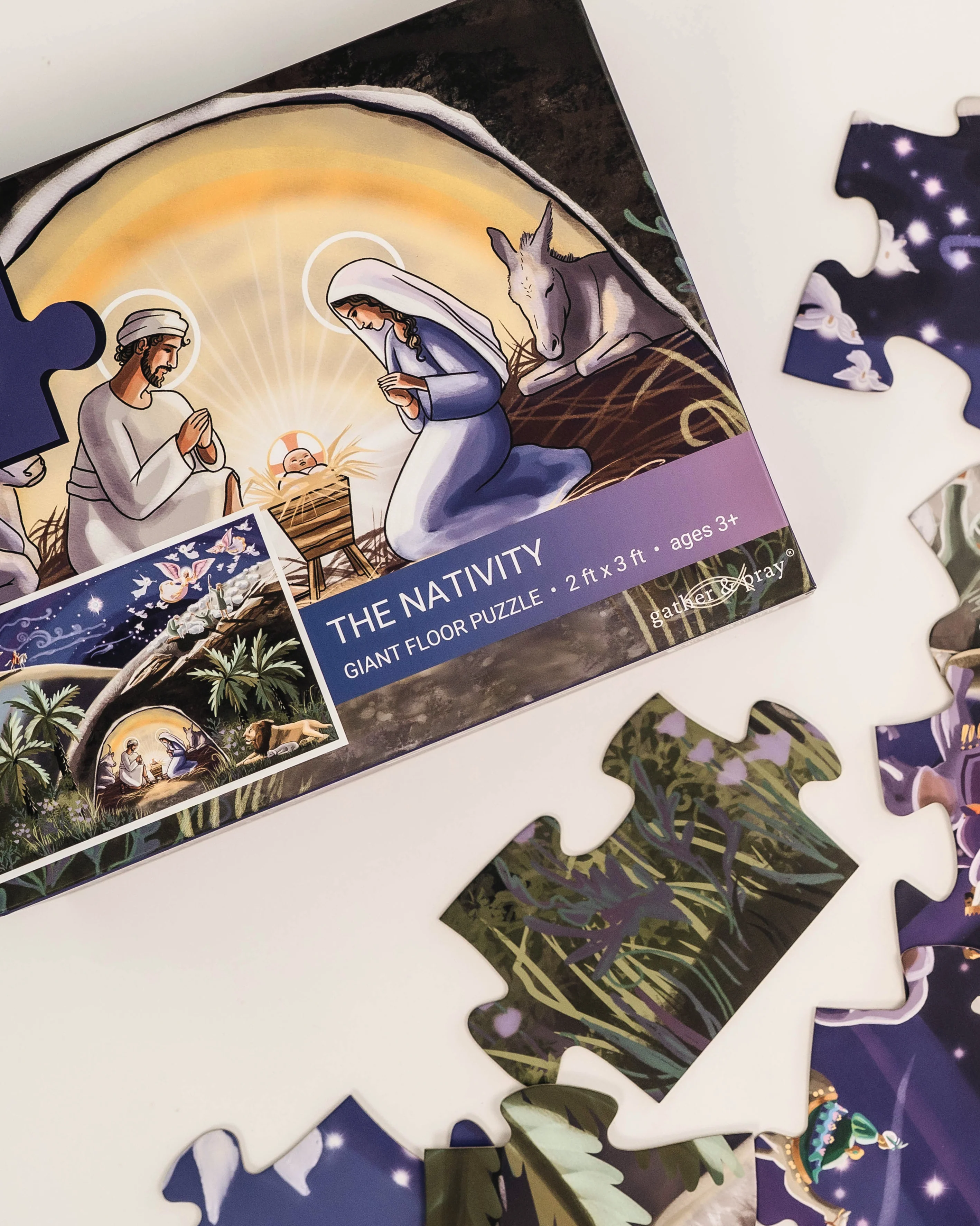 The Nativity Floor Puzzle - 48 Pieces - Image 6