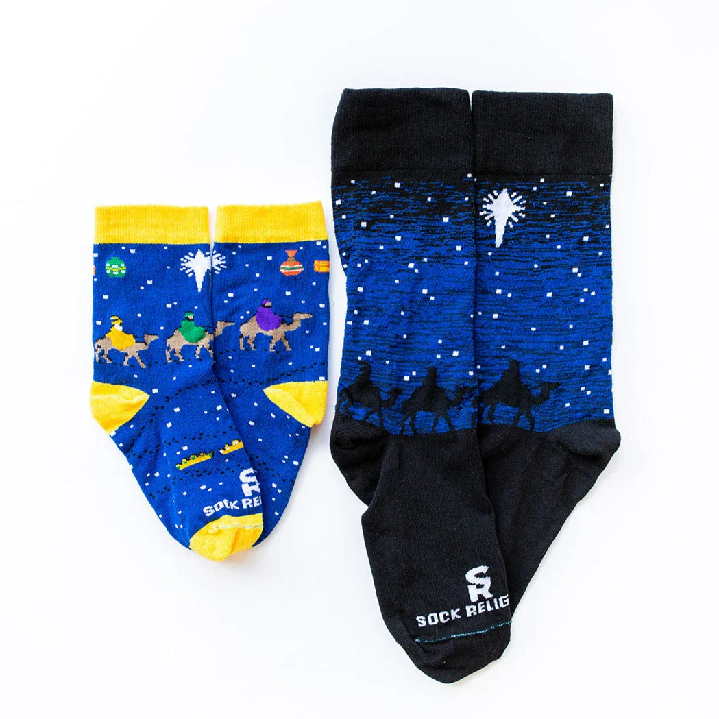 Three Wisemen Adult XL Socks - Image 2