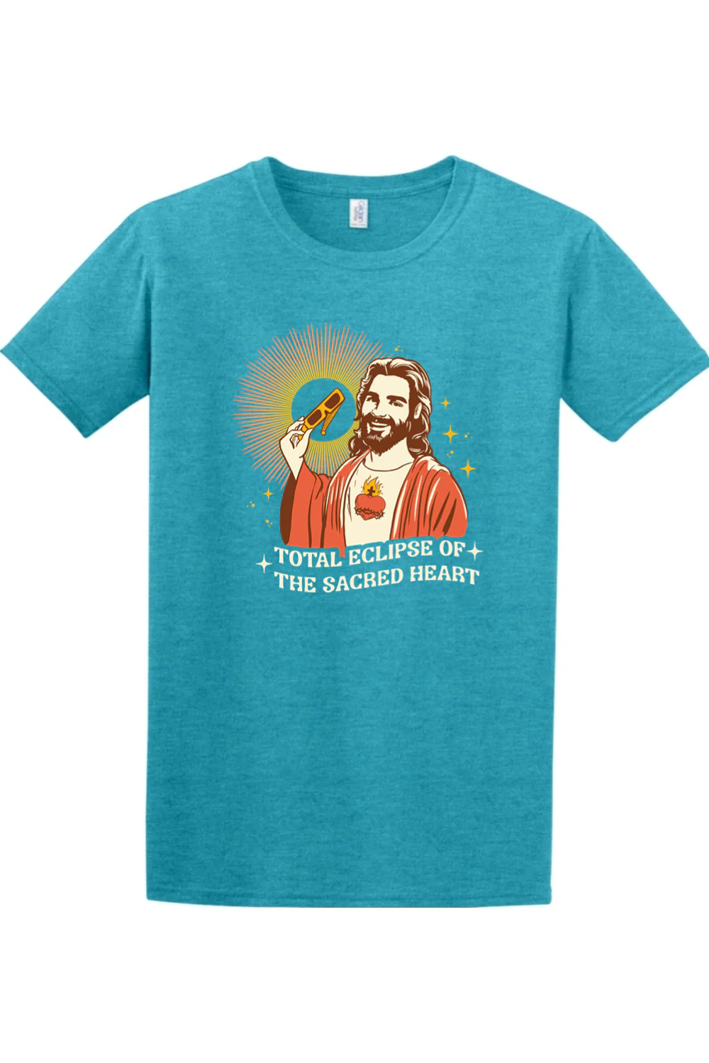 Total Eclipse of the Sacred Heart Adult T-Shirt - Image 2