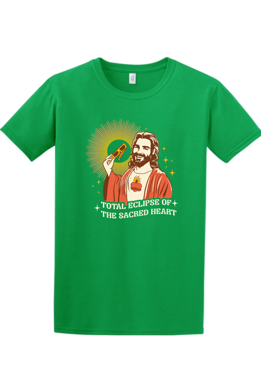 Total Eclipse of the Sacred Heart Adult T-Shirt - Image 4
