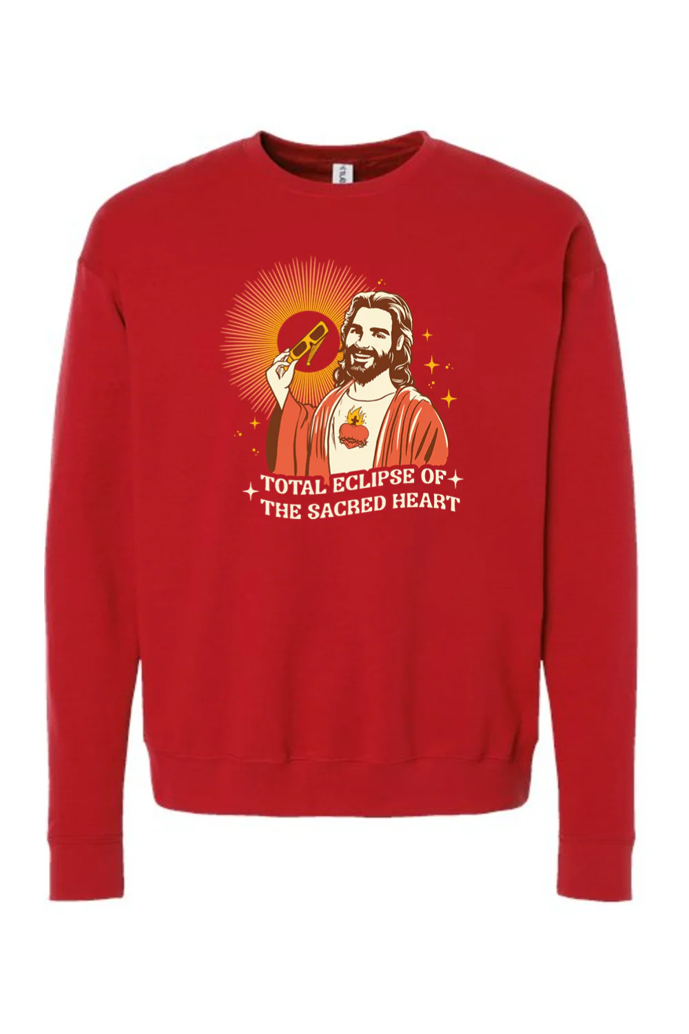 Total Eclipse of the Sacred Heart - Crewneck Sweatshirt - Image 11